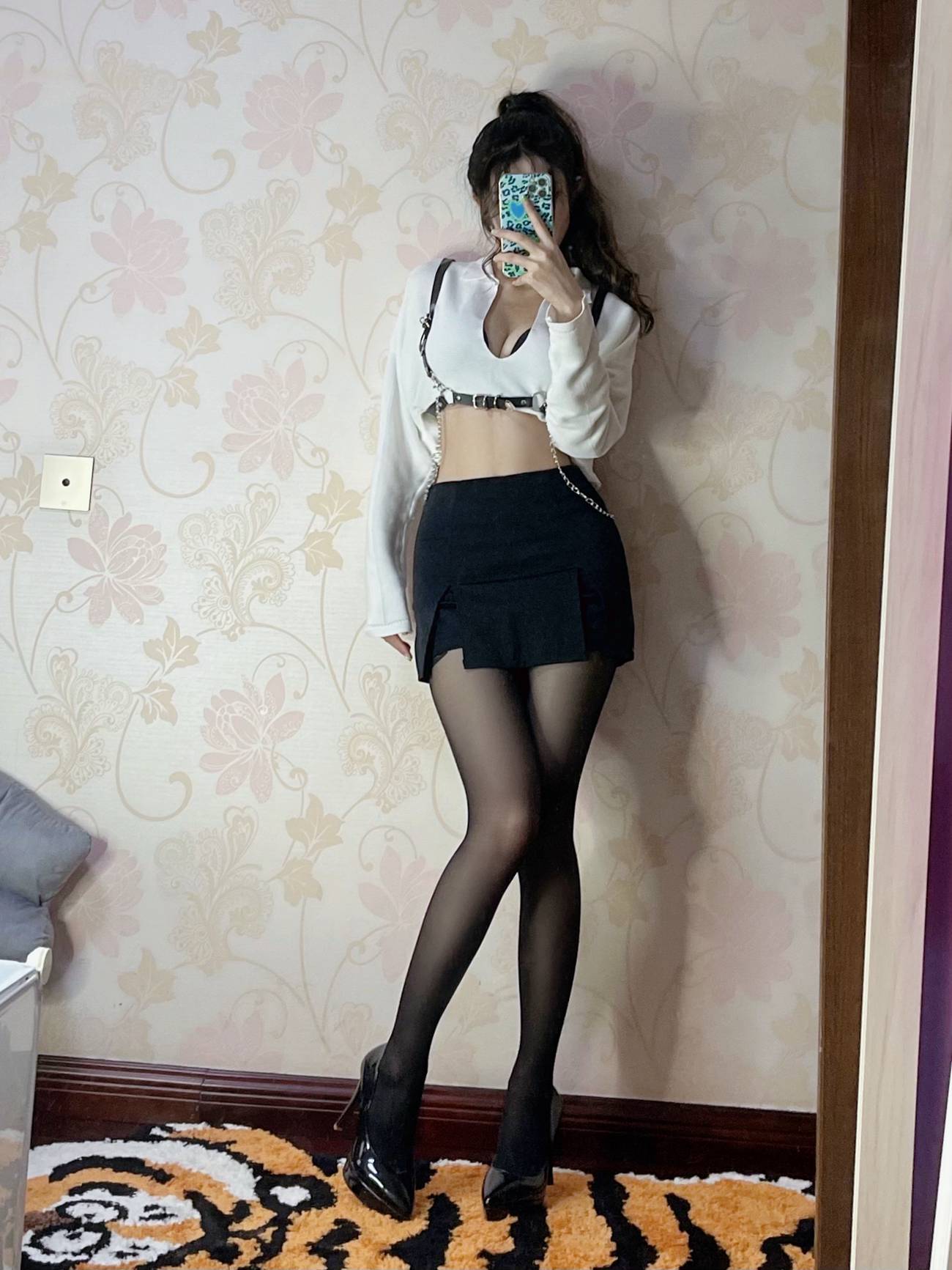 图片[13]-KETTOE – 黑丝[23P] – 速更版-美库