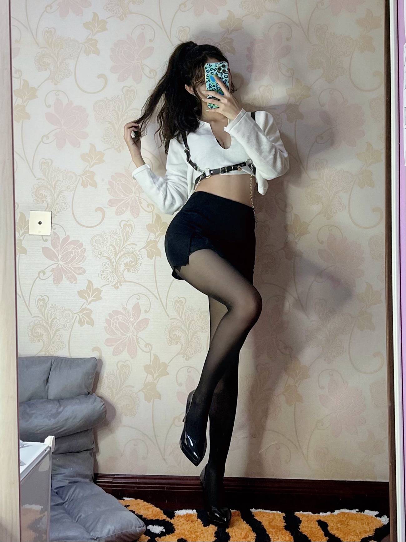 图片[19]-KETTOE – 黑丝[23P] – 速更版-美库