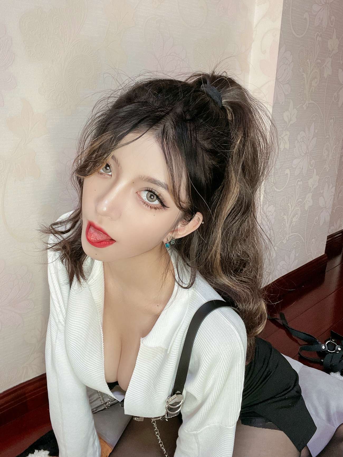 图片[21]-KETTOE – 黑丝[23P] – 速更版-美库