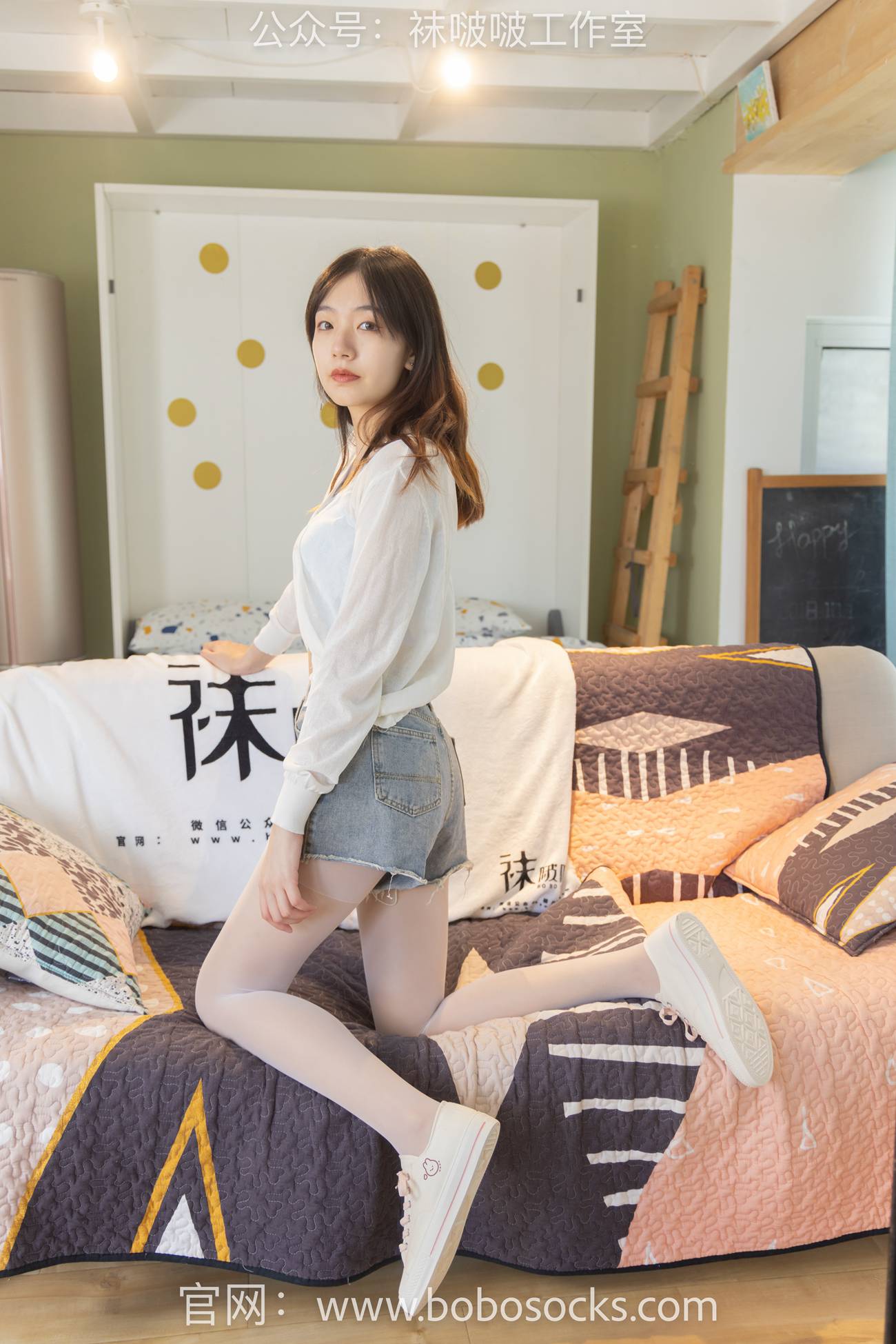 图片[17]-[BoBoSocks袜啵啵]NO.102 小甜豆-板鞋、白丝[140P] – 速更版-美库