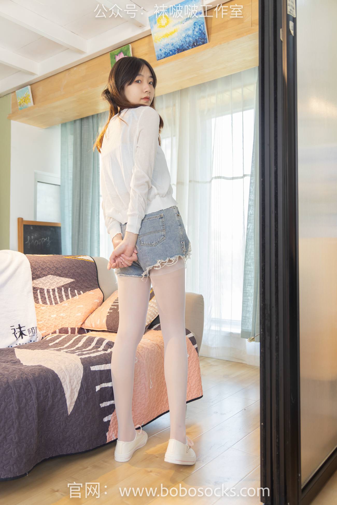 图片[25]-[BoBoSocks袜啵啵]NO.102 小甜豆-板鞋、白丝[140P] – 速更版-美库