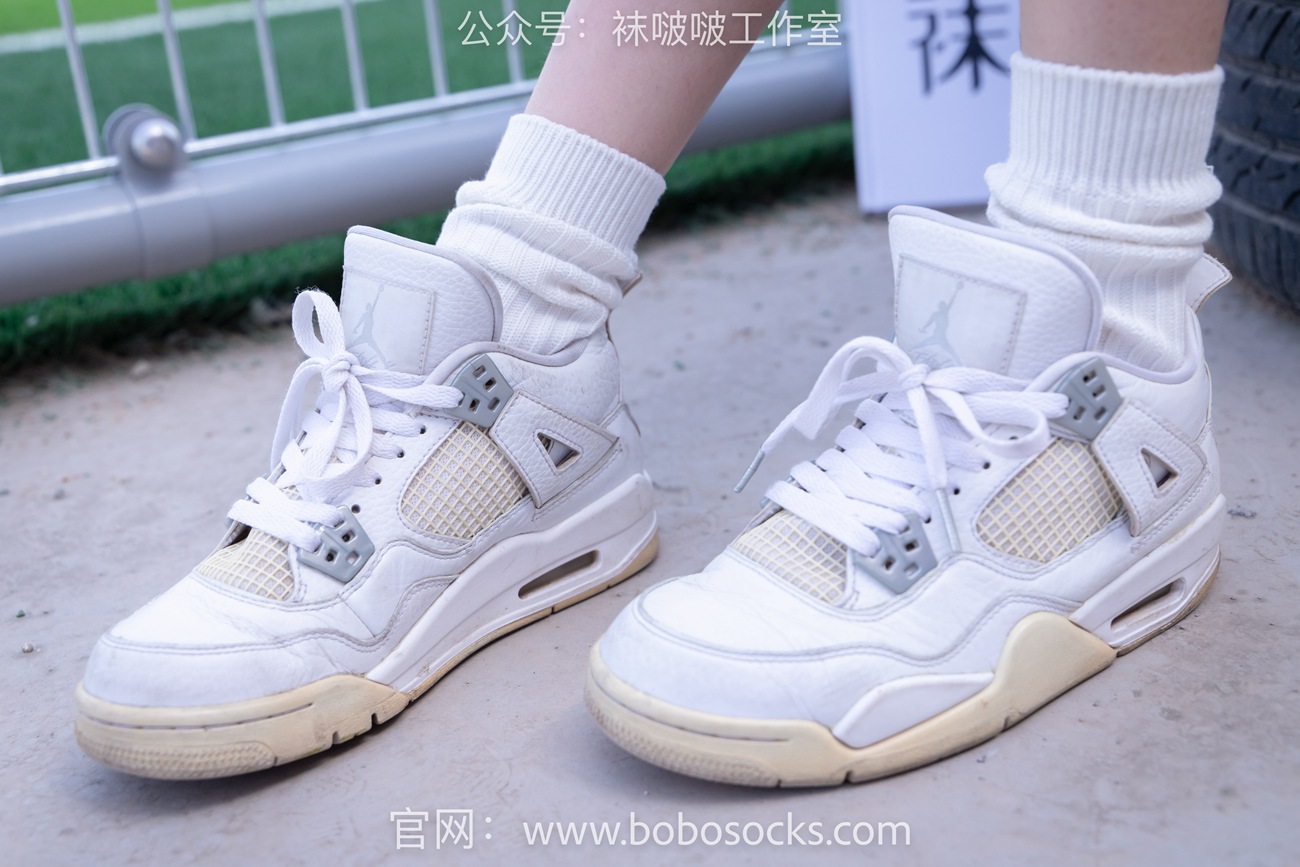 图片[11]-[BoBoSocks袜啵啵]NO.103 稚予-AJ篮球鞋、白棉袜、裸足[134P] – 速更版-美库