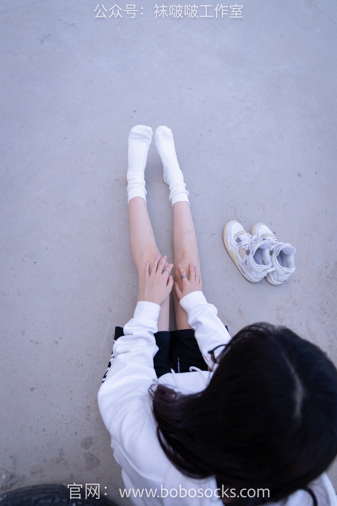 图片[62]-[BoBoSocks袜啵啵]NO.103 稚予-AJ篮球鞋、白棉袜、裸足[134P] – 速更版-美库