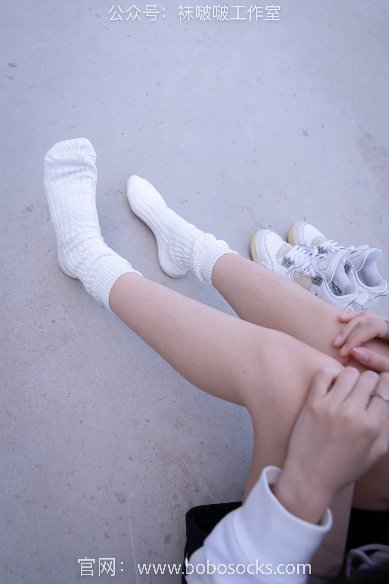 图片[63]-[BoBoSocks袜啵啵]NO.103 稚予-AJ篮球鞋、白棉袜、裸足[134P] – 速更版-美库