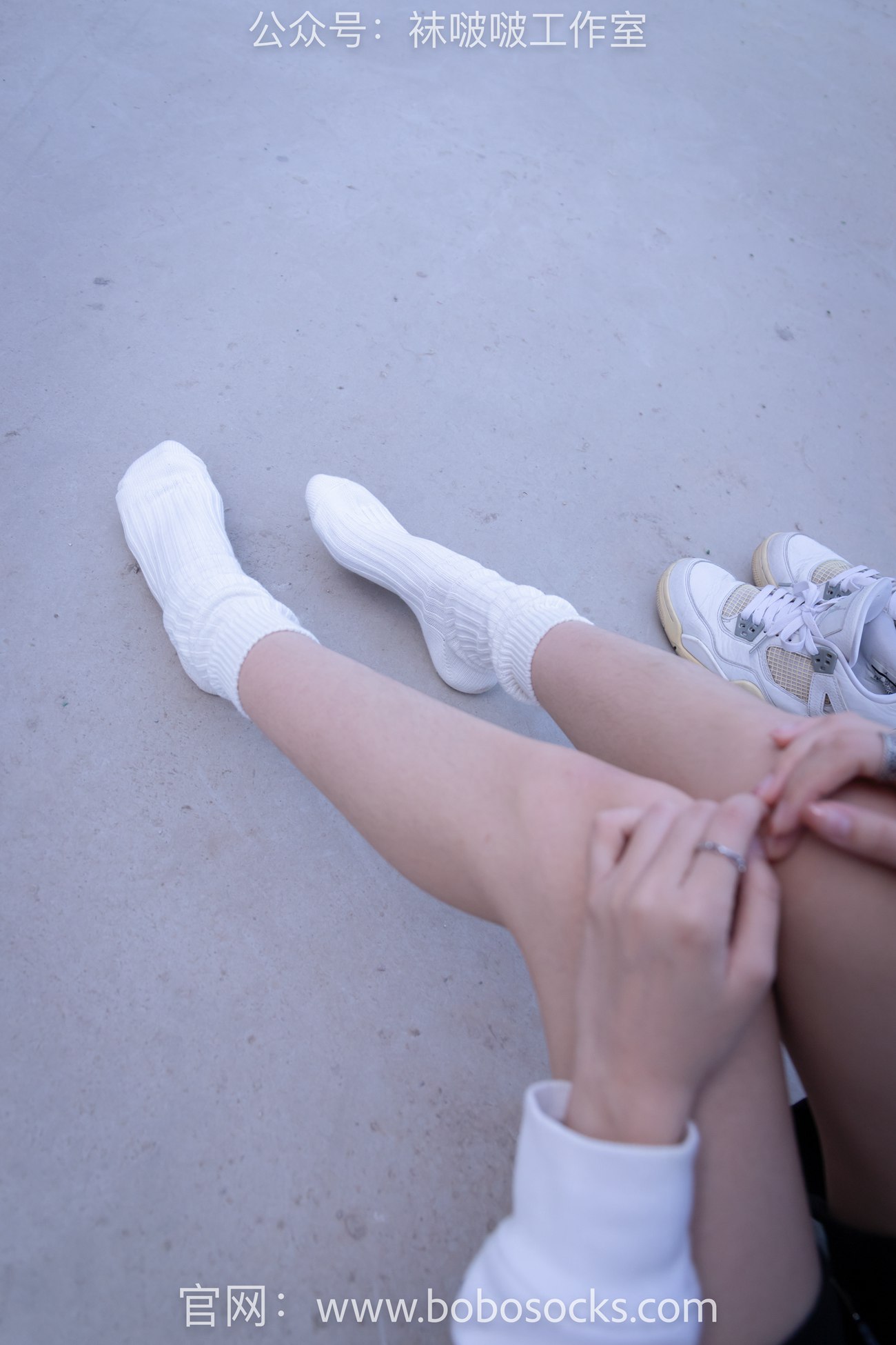 图片[64]-[BoBoSocks袜啵啵]NO.103 稚予-AJ篮球鞋、白棉袜、裸足[134P] – 速更版-美库