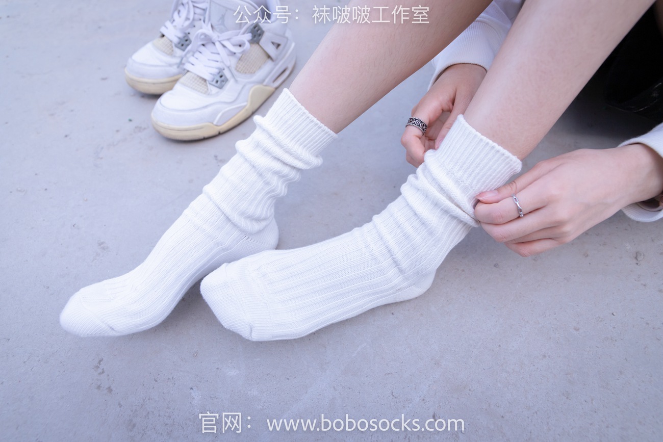 图片[65]-[BoBoSocks袜啵啵]NO.103 稚予-AJ篮球鞋、白棉袜、裸足[134P] – 速更版-美库