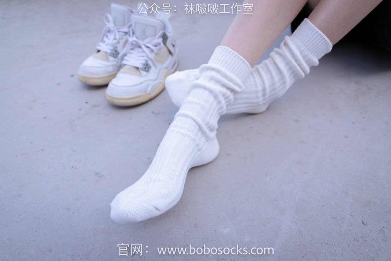 图片[66]-[BoBoSocks袜啵啵]NO.103 稚予-AJ篮球鞋、白棉袜、裸足[134P] – 速更版-美库