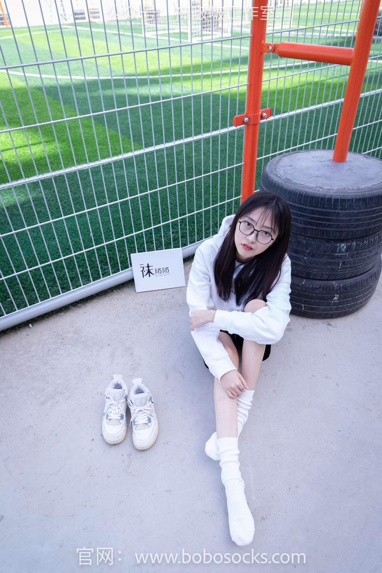 图片[78]-[BoBoSocks袜啵啵]NO.103 稚予-AJ篮球鞋、白棉袜、裸足[134P] – 速更版-美库