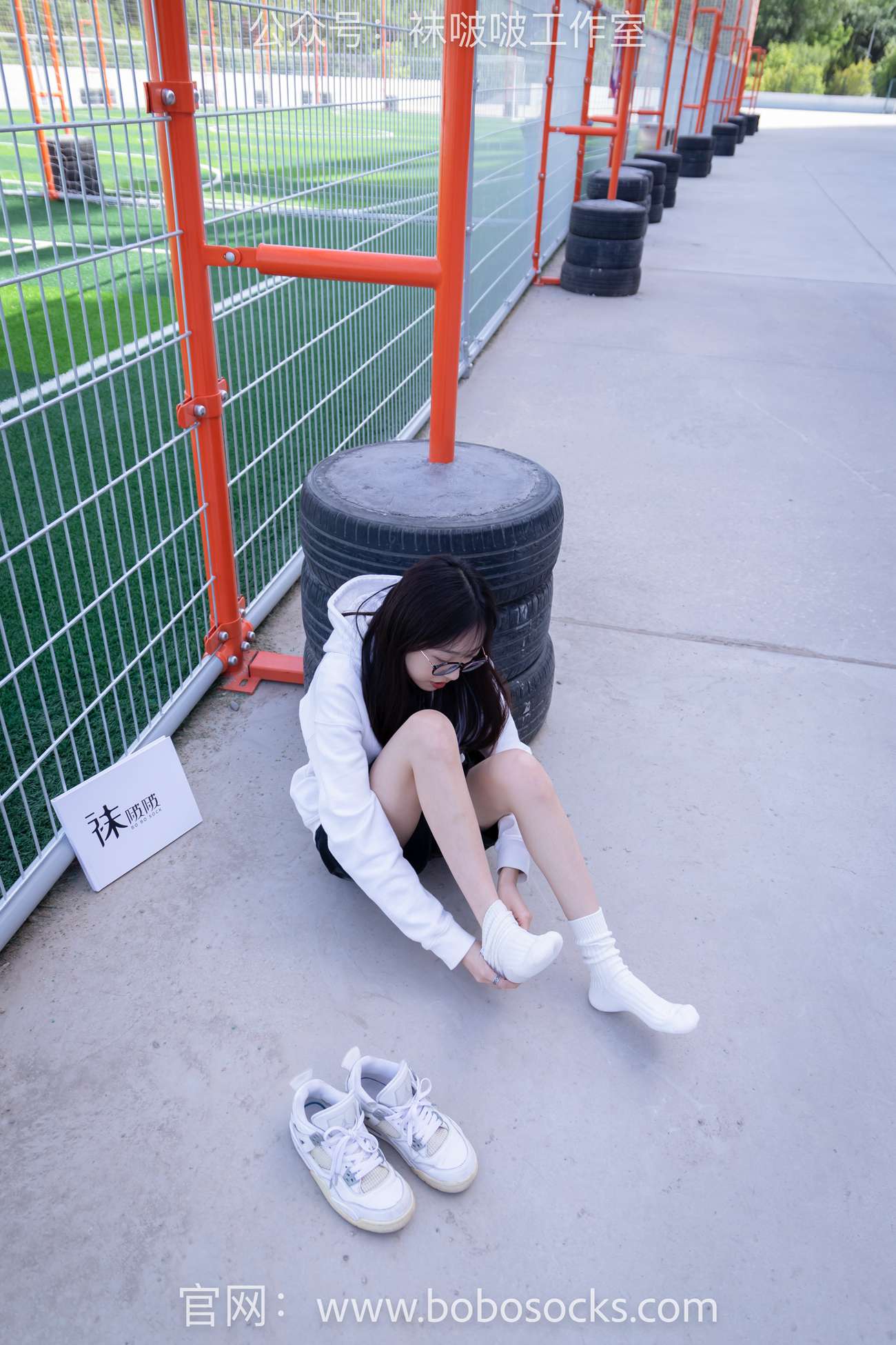 图片[80]-[BoBoSocks袜啵啵]NO.103 稚予-AJ篮球鞋、白棉袜、裸足[134P] – 速更版-美库