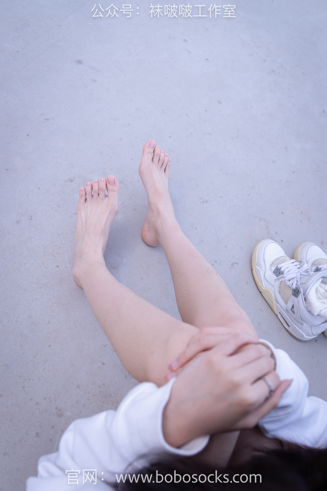 图片[112]-[BoBoSocks袜啵啵]NO.103 稚予-AJ篮球鞋、白棉袜、裸足[134P] – 速更版-美库