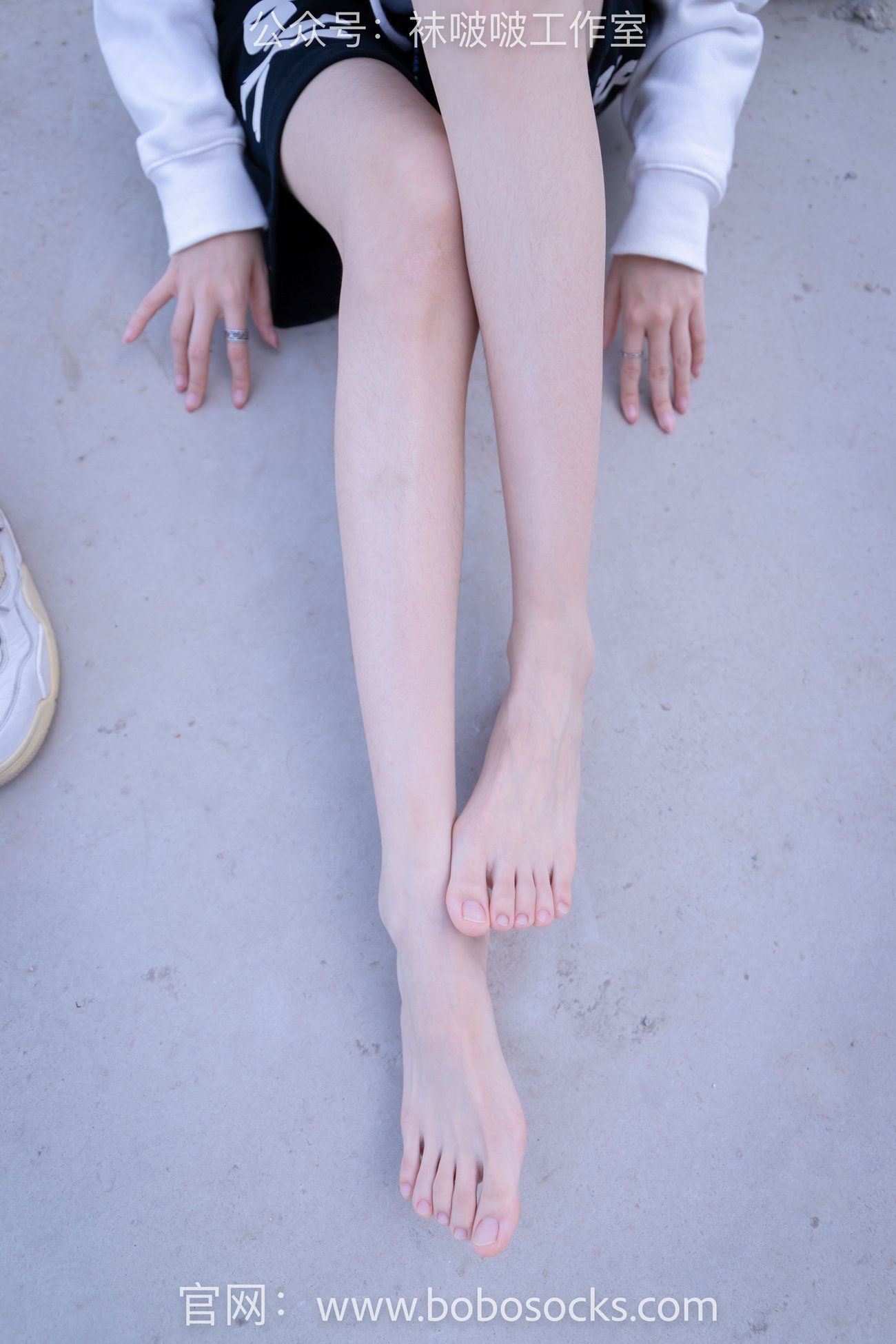 图片[119]-[BoBoSocks袜啵啵]NO.103 稚予-AJ篮球鞋、白棉袜、裸足[134P] – 速更版-美库