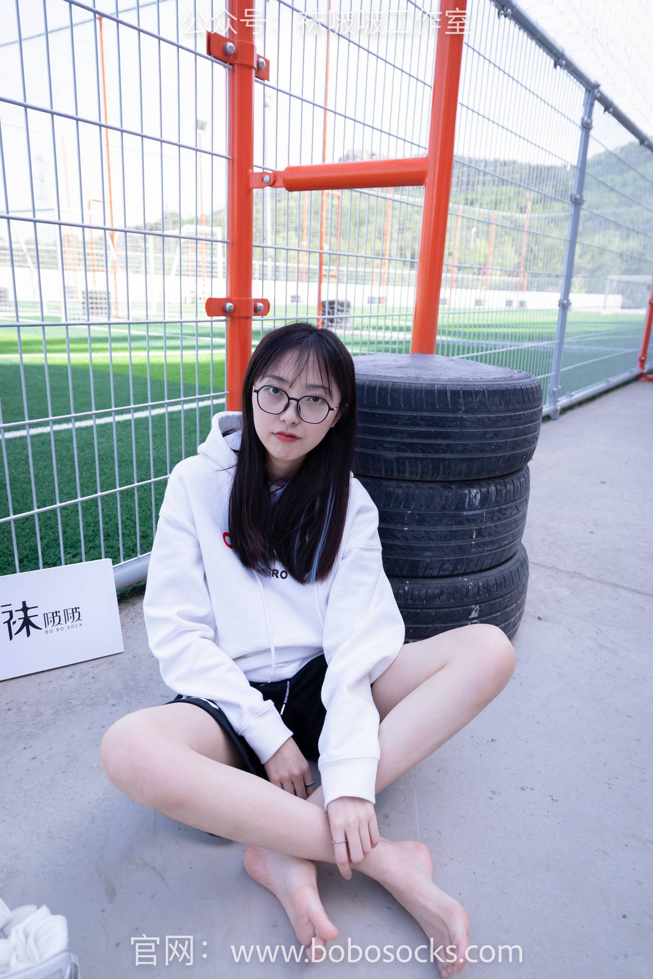 图片[125]-[BoBoSocks袜啵啵]NO.103 稚予-AJ篮球鞋、白棉袜、裸足[134P] – 速更版-美库