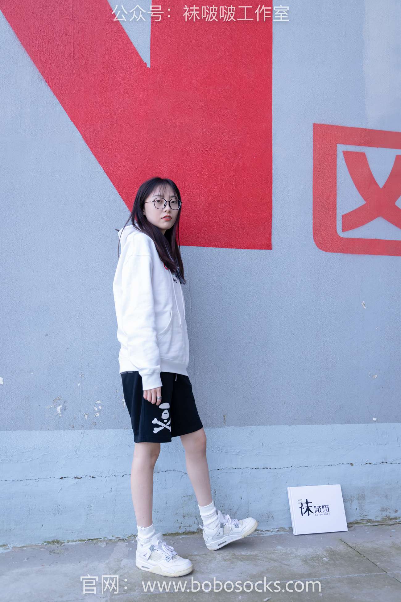 图片[128]-[BoBoSocks袜啵啵]NO.103 稚予-AJ篮球鞋、白棉袜、裸足[134P] – 速更版-美库