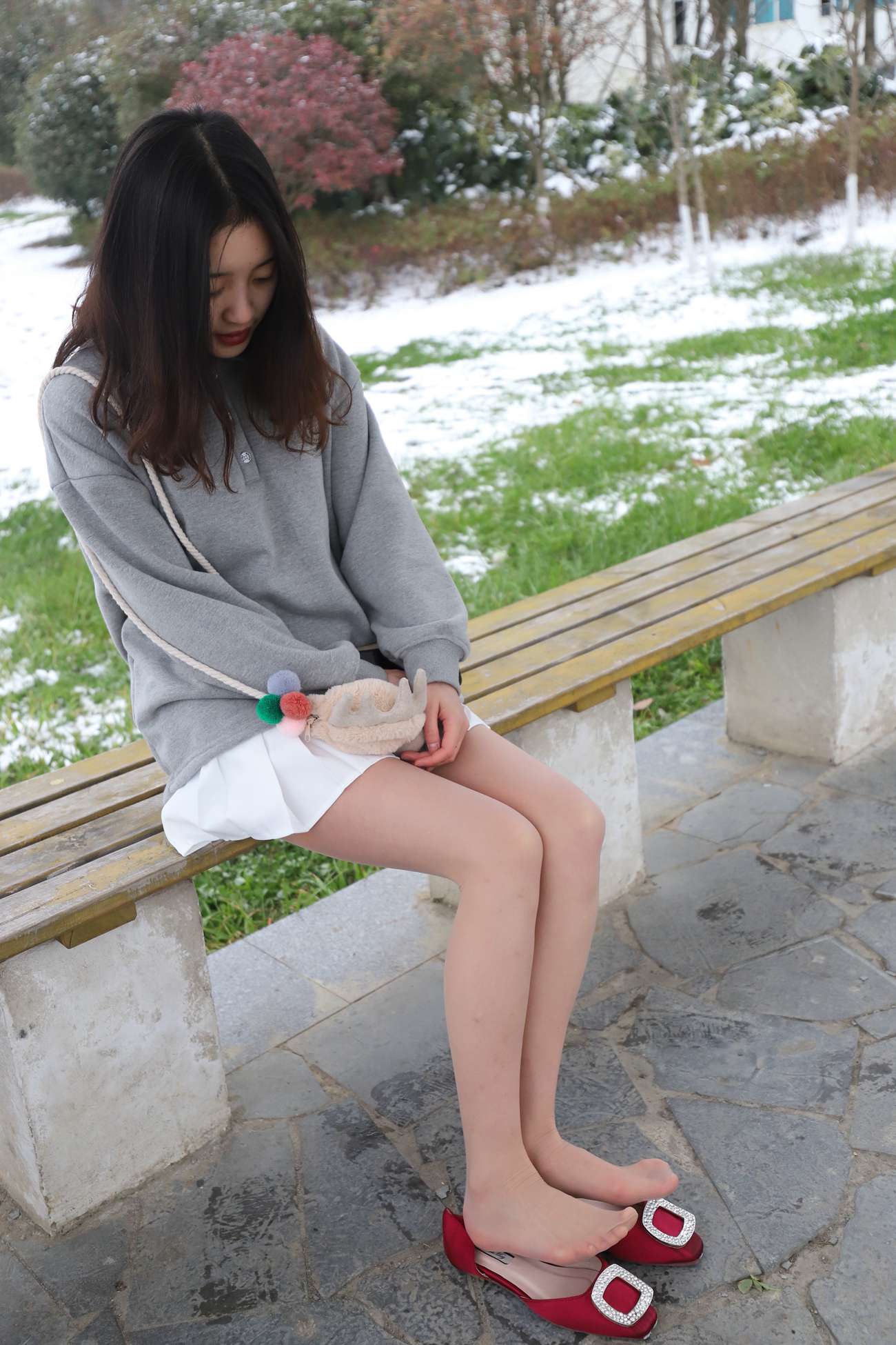 图片[29]-大西瓜爱牙膏-2019 2月活动 模特2（二） 薄肉丝户外（2）[137P] – 速更版-美库