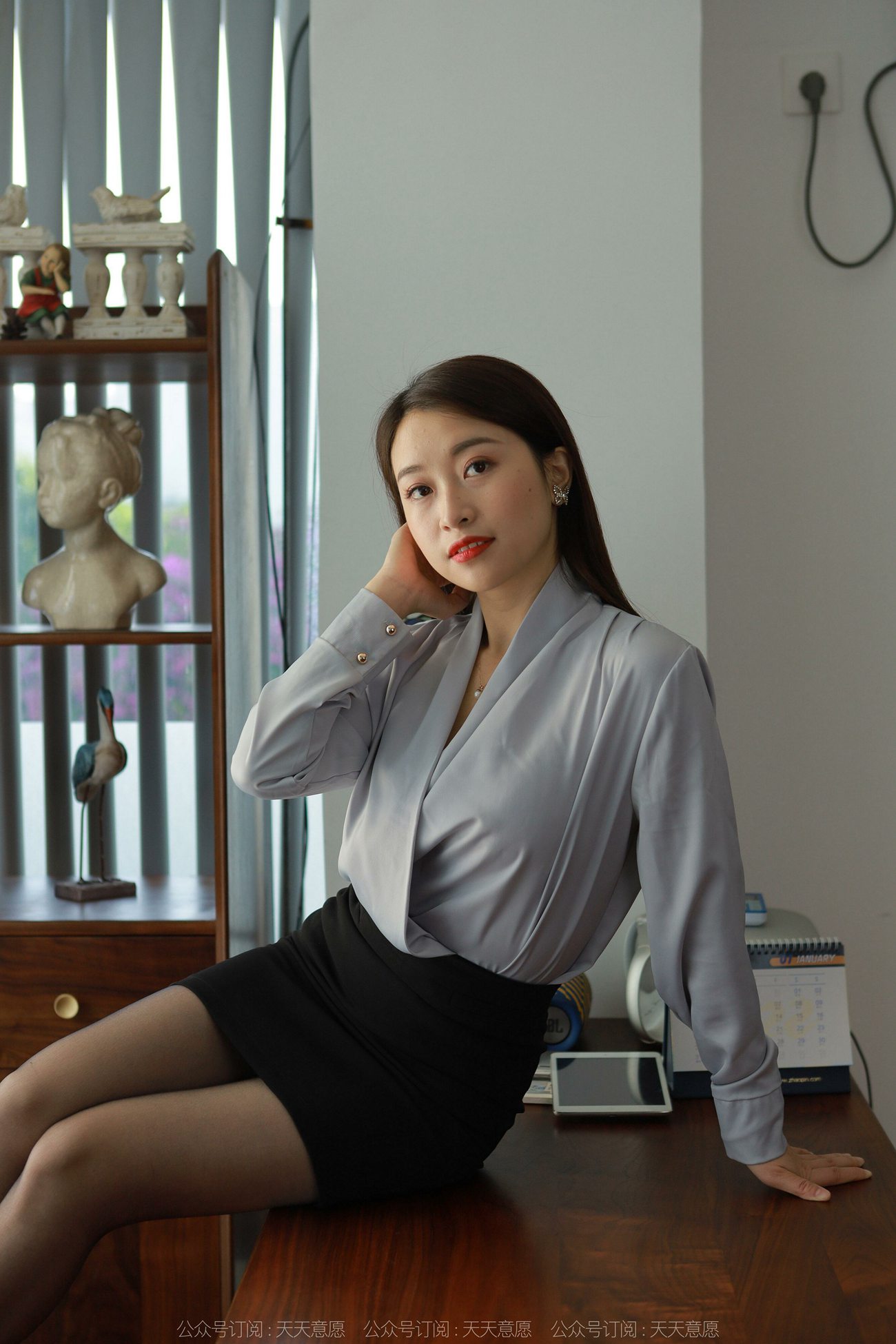 图片[37]-[IESS异思趣向] 2022.04.04 丝享家1049：小婕《办公室的甜蜜蜜》[95P] – 速更版-美库