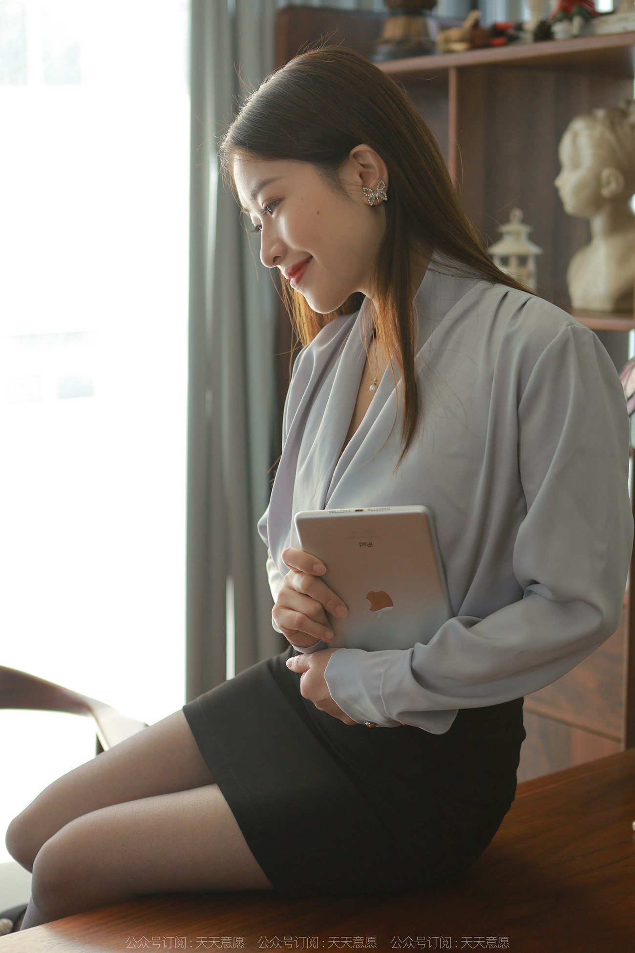 图片[44]-[IESS异思趣向] 2022.04.04 丝享家1049：小婕《办公室的甜蜜蜜》[95P] – 速更版-美库