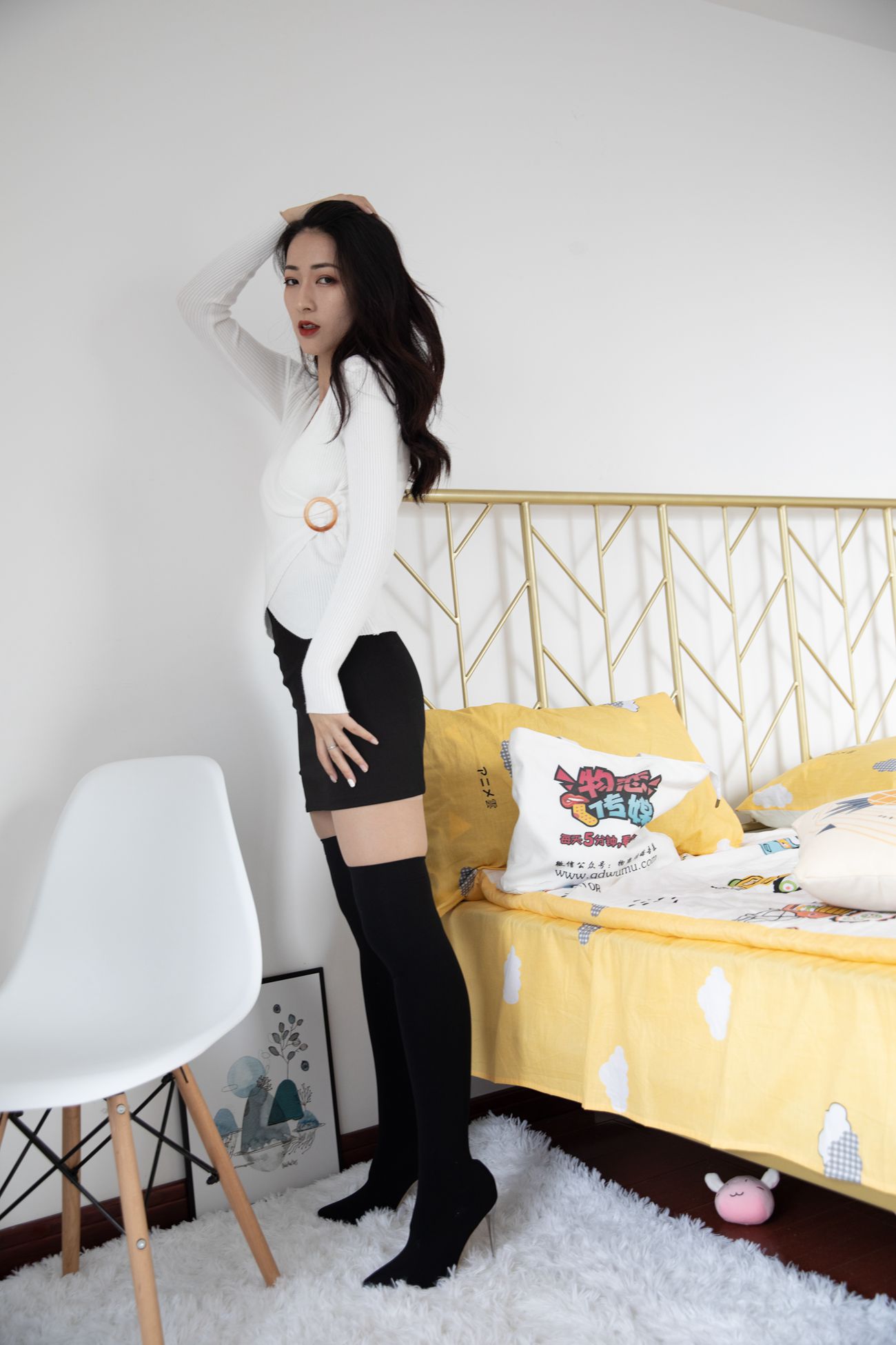 图片[19]-物恋传媒 NO.483 小茶-晨曦舞[159P] – 速更版-美库