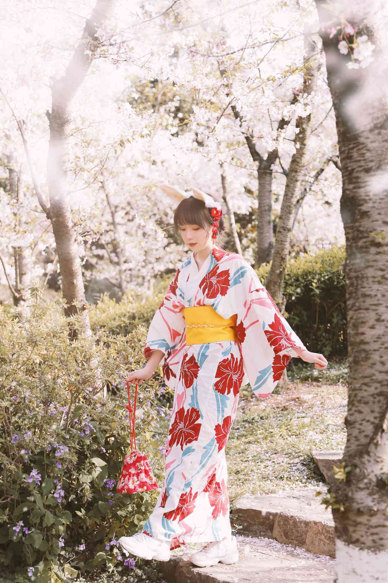 图片[20]-Fushii_海堂 – 樱花兔兔[34P] – 速更版-美库