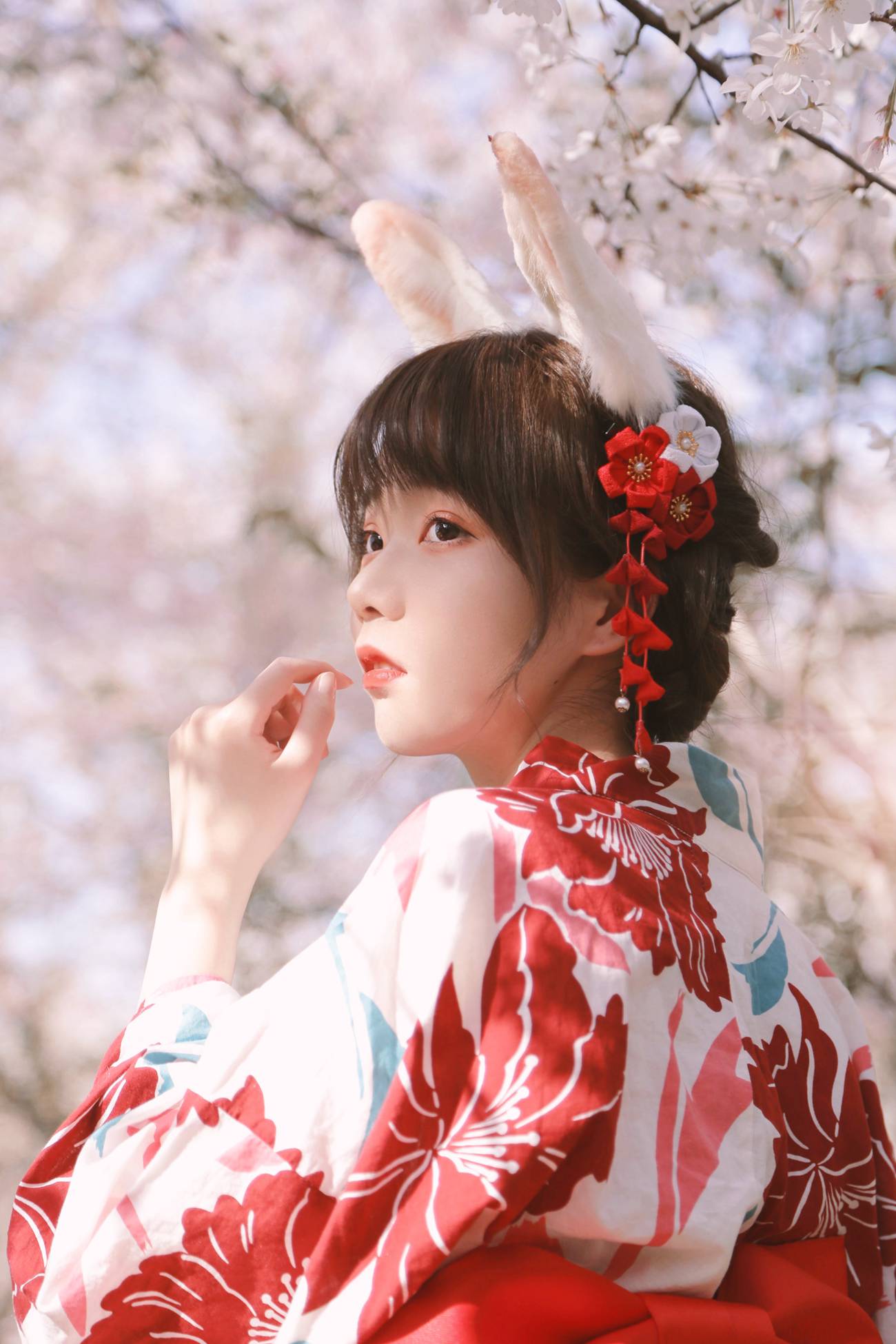 图片[25]-Fushii_海堂 – 樱花兔兔[34P] – 速更版-美库