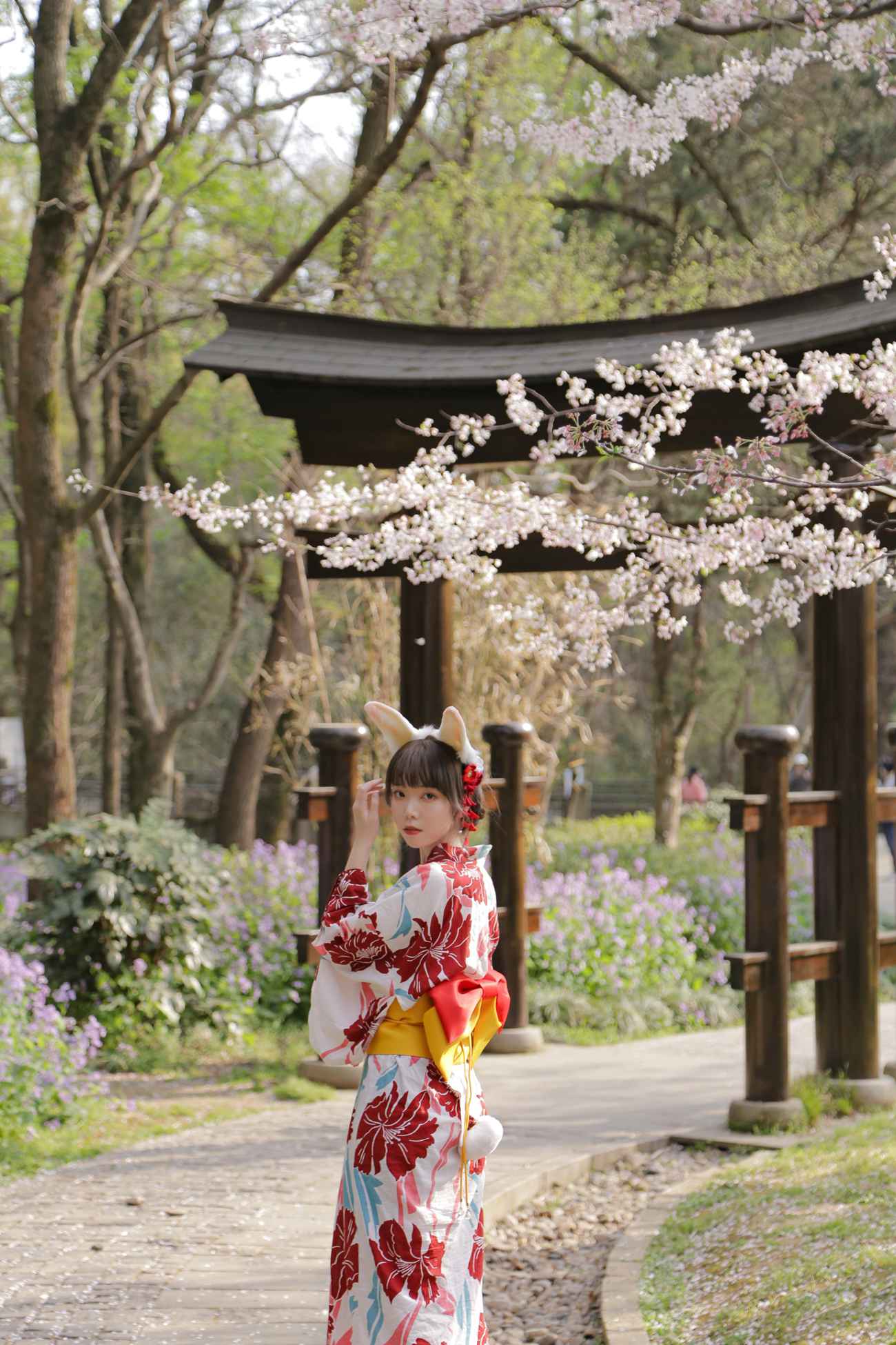 图片[30]-Fushii_海堂 – 樱花兔兔[34P] – 速更版-美库