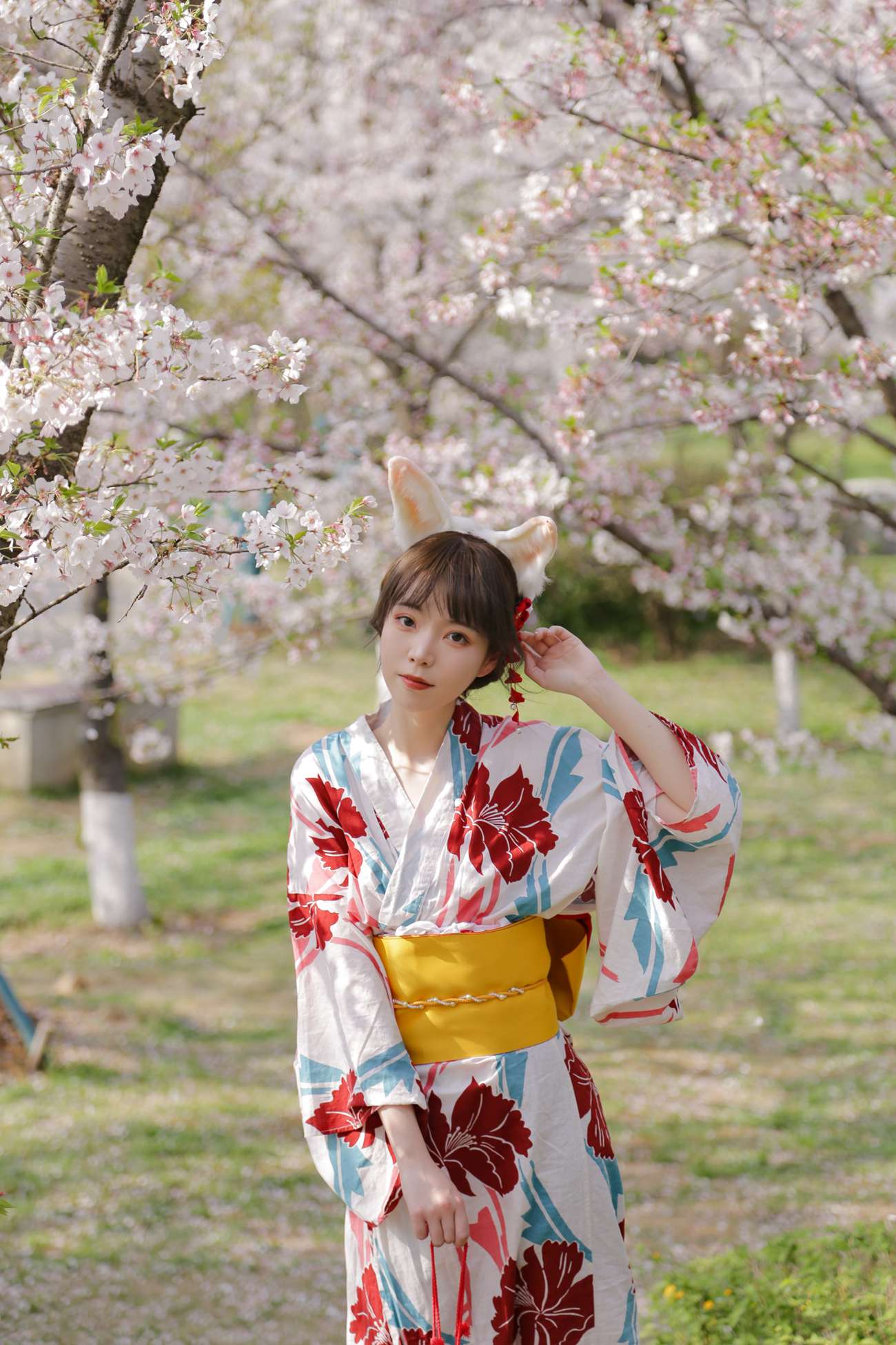 图片[33]-Fushii_海堂 – 樱花兔兔[34P] – 速更版-美库