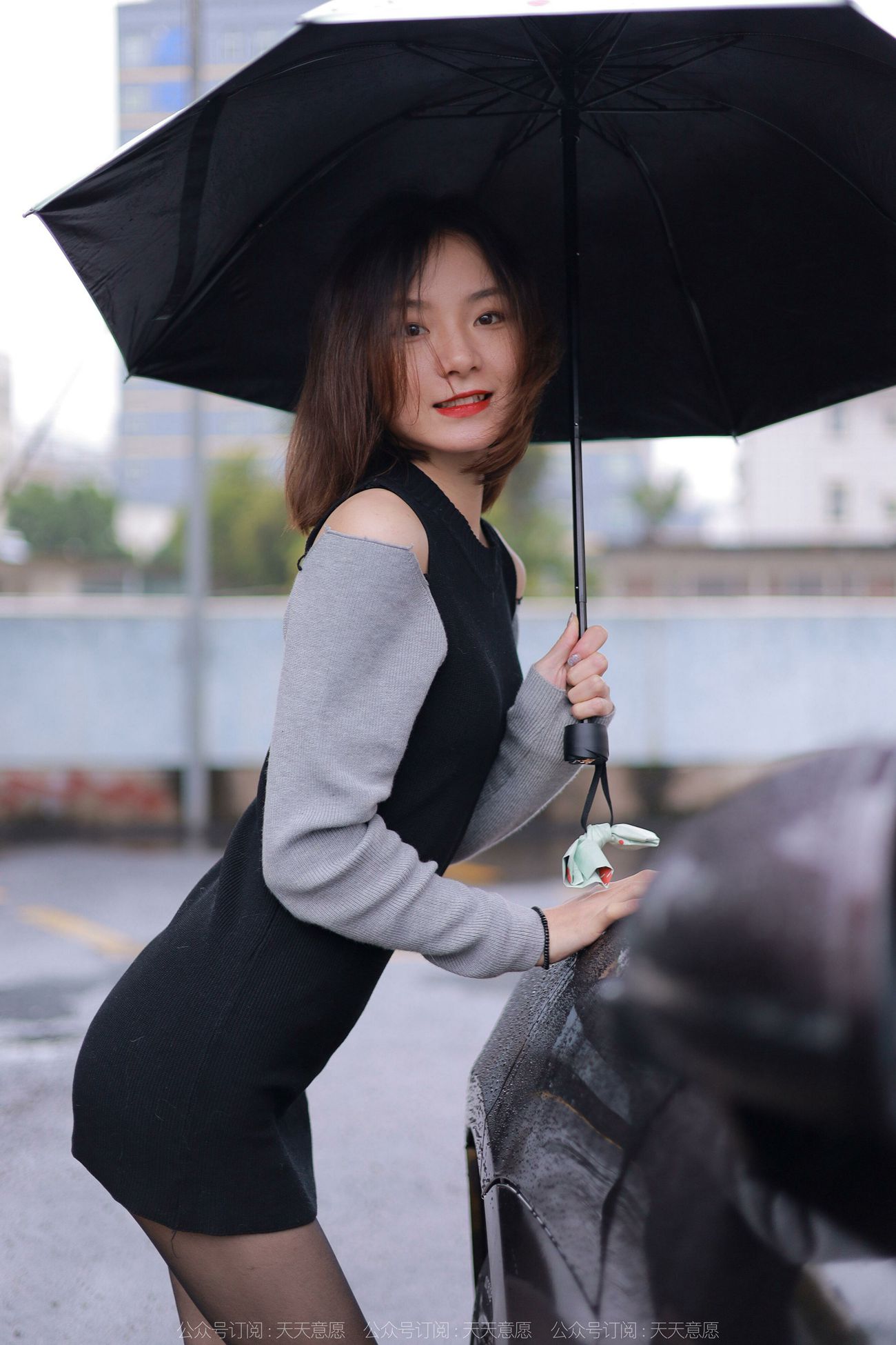 图片[83]-[IESS异思趣向] 2022.04.06 丝享家1051：小六《雨中的嘿丝》[82P] – 速更版-美库