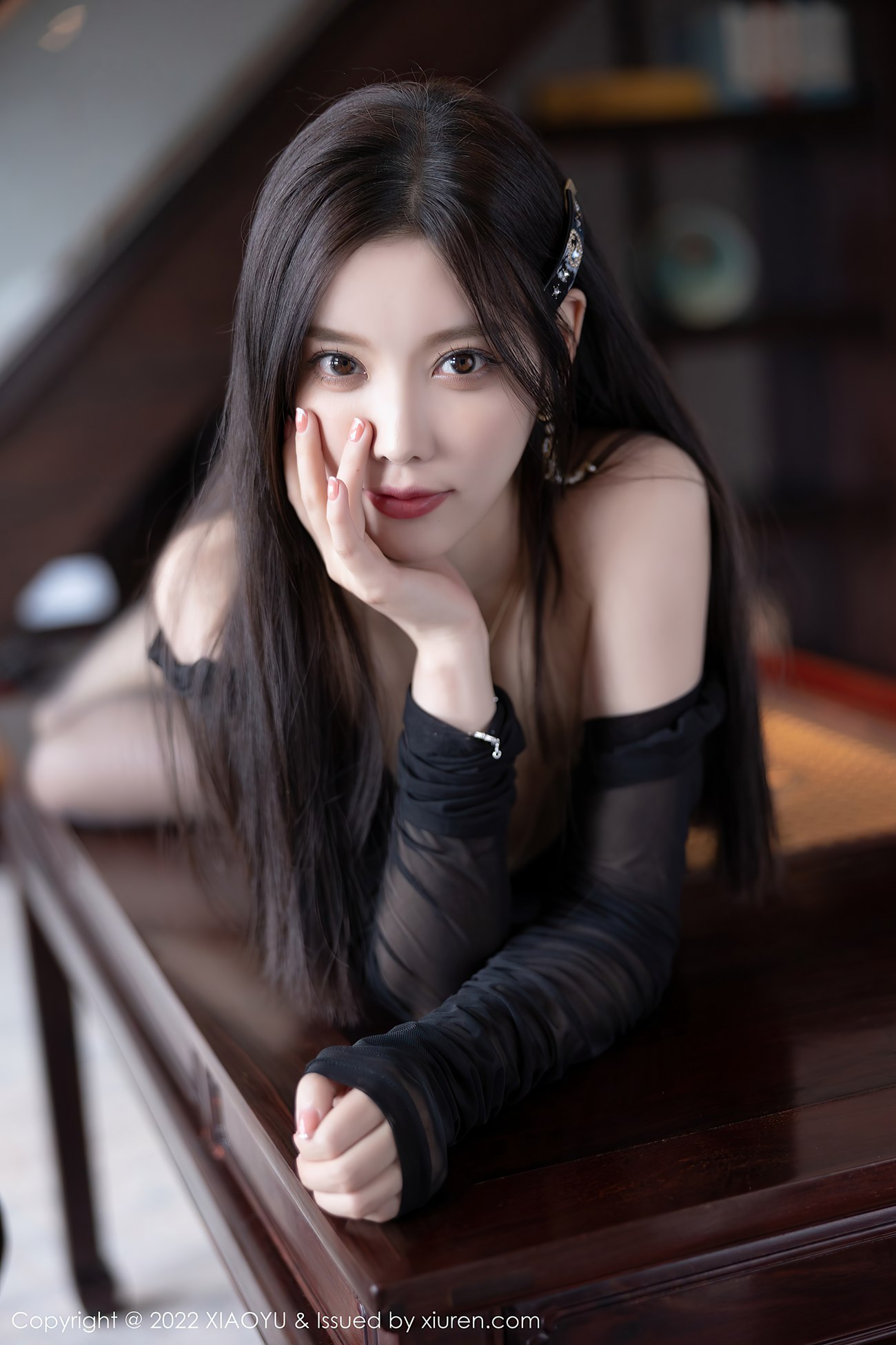 图片[47]-[XIAOYU语画界] 2022.06.24 VOL.806 杨晨晨Yome 黑丝美腿[57P] – 速更版-美库