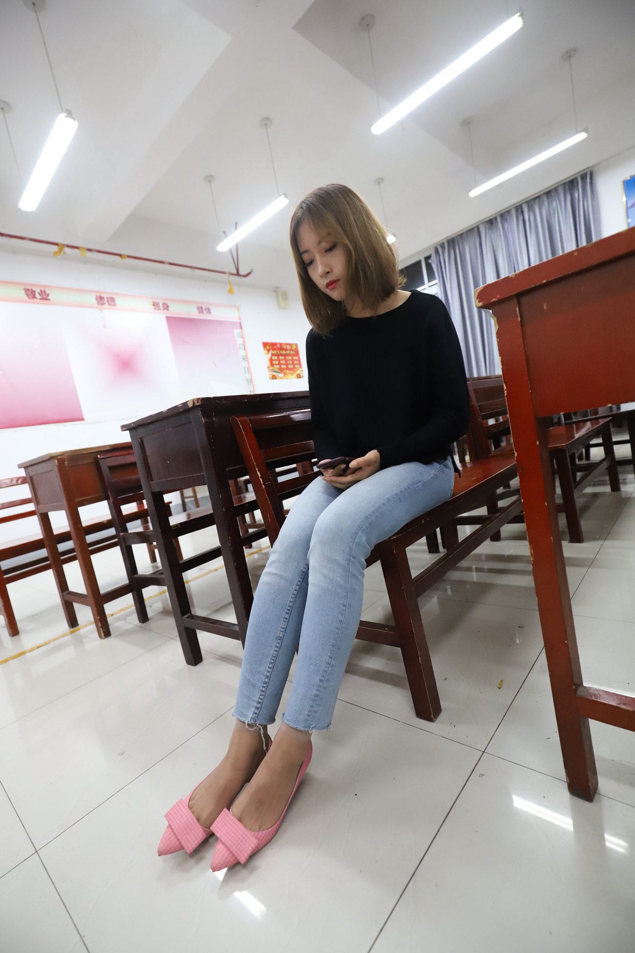 图片[32]-大西瓜爱牙膏-2019 2月活动 模特3（三） 短丝 [102P] – 速更版-美库