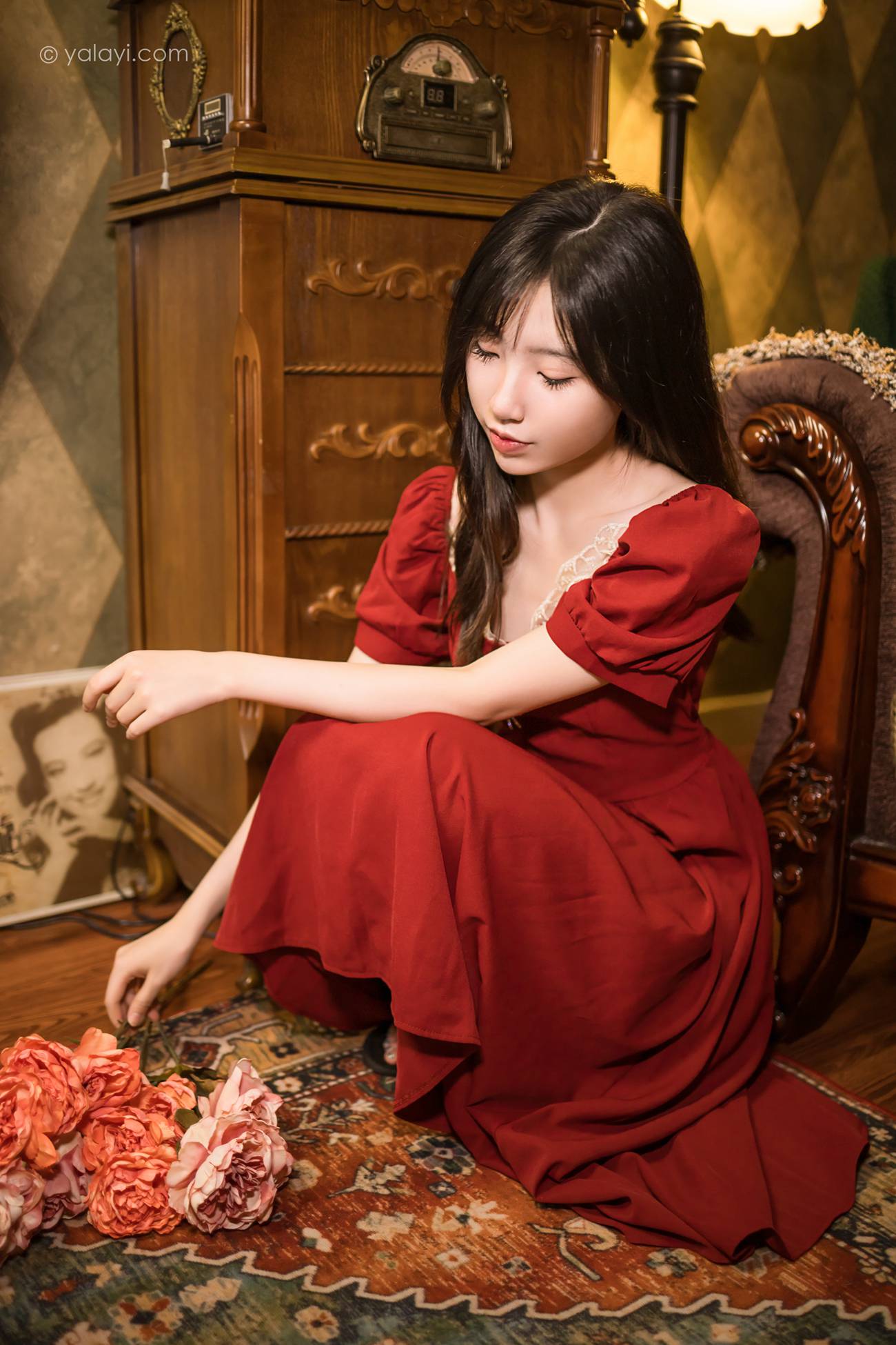 图片[23]-[YALAYI雅拉伊] 2022.07.24 NO.954 永不凋零 小乔[48P] – 速更版-美库