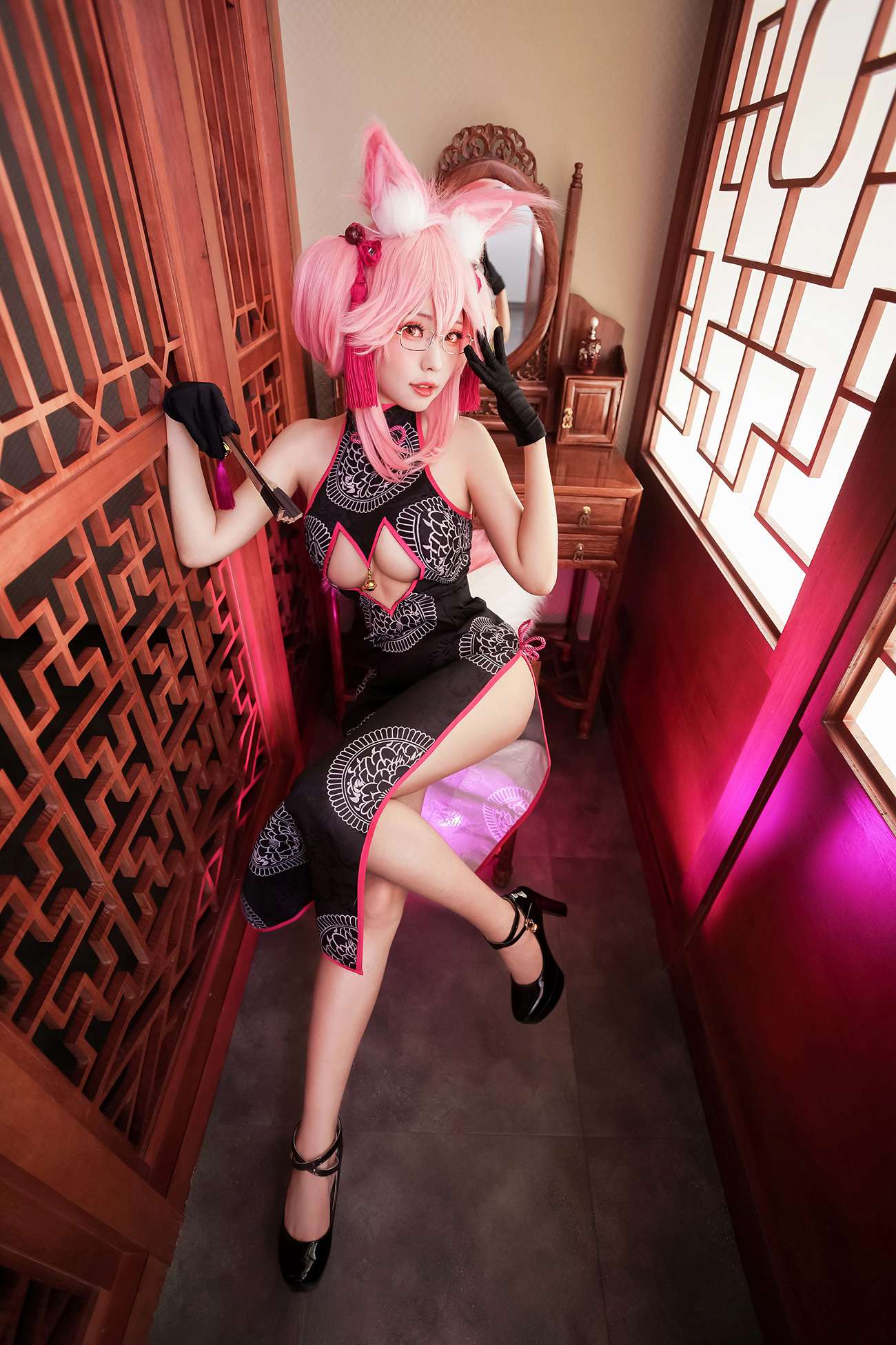 图片[33]-Ely_eee(ElyEE子) – 玉藻前旗袍[33P] – 速更版-美库