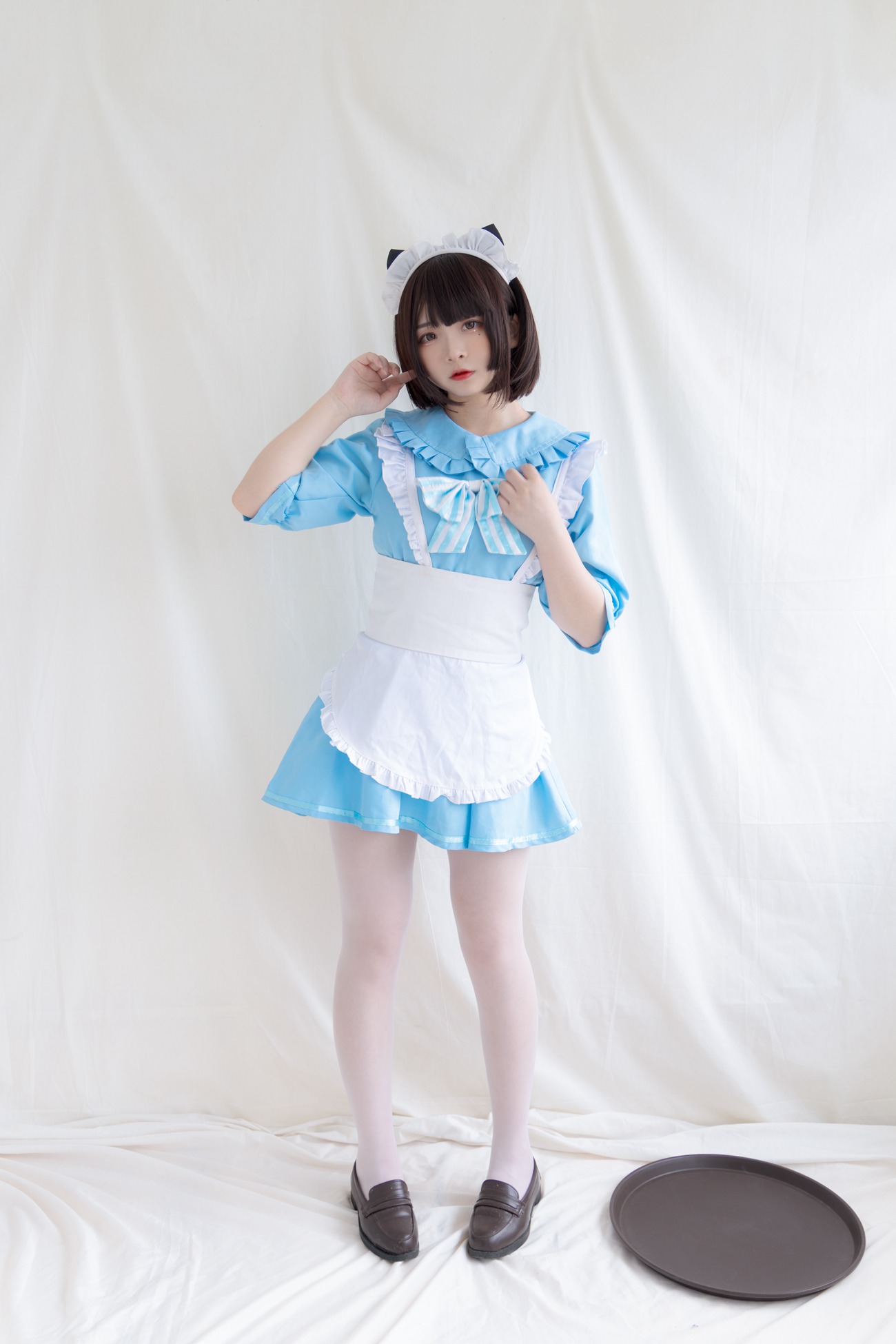 图片[14]-少女秩序 EXVOL.08 蓝白白仆[42P] – 速更版-美库