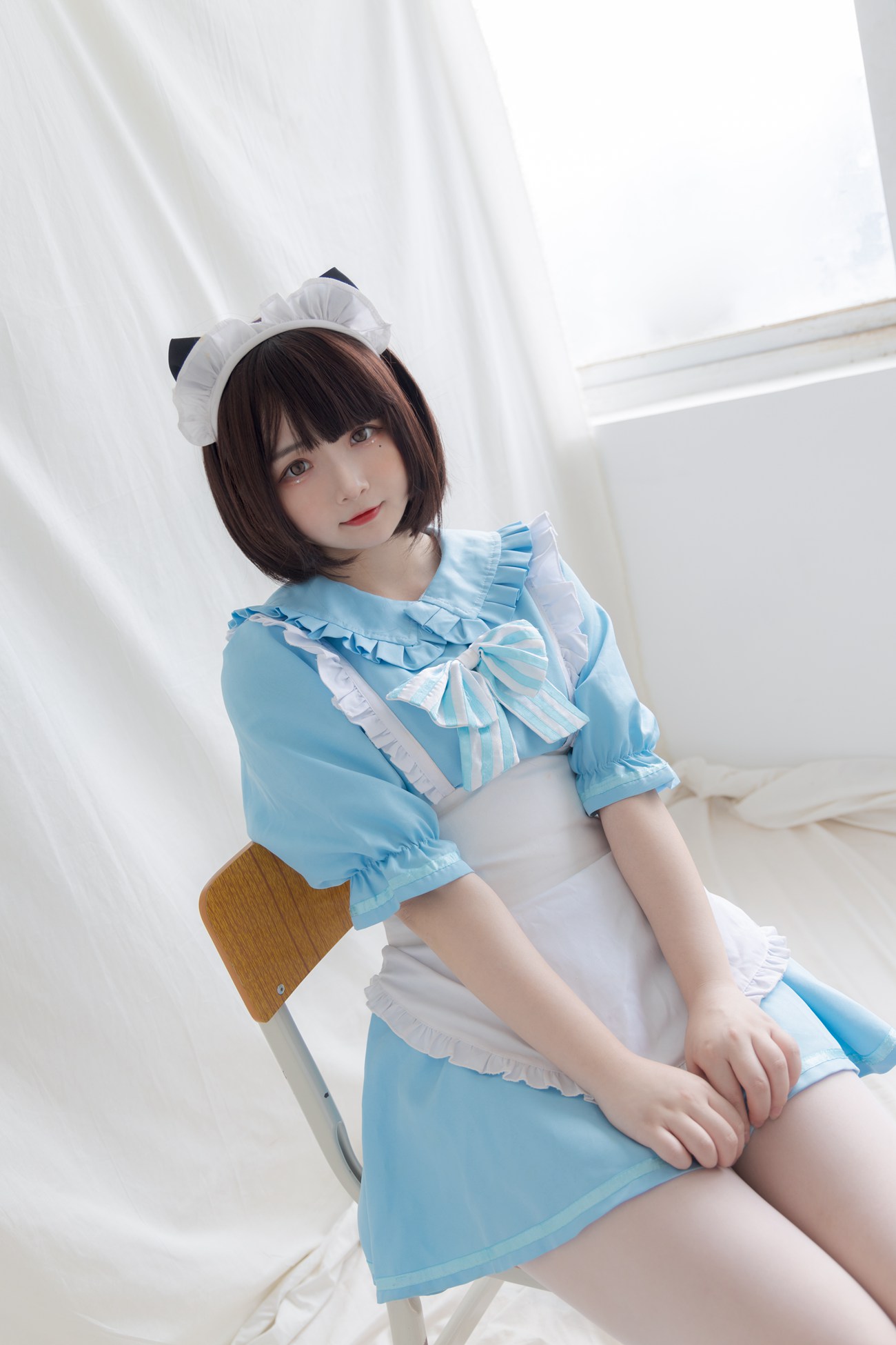 图片[17]-少女秩序 EXVOL.08 蓝白白仆[42P] – 速更版-美库