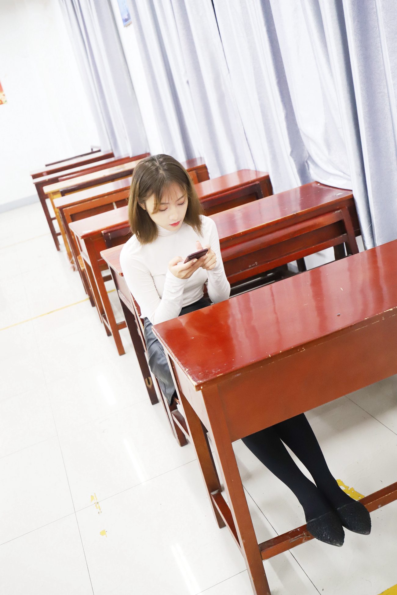 图片[11]-大西瓜爱牙膏-2019 2月活动 模特3（三） 黑裤袜 [148P] – 速更版-美库