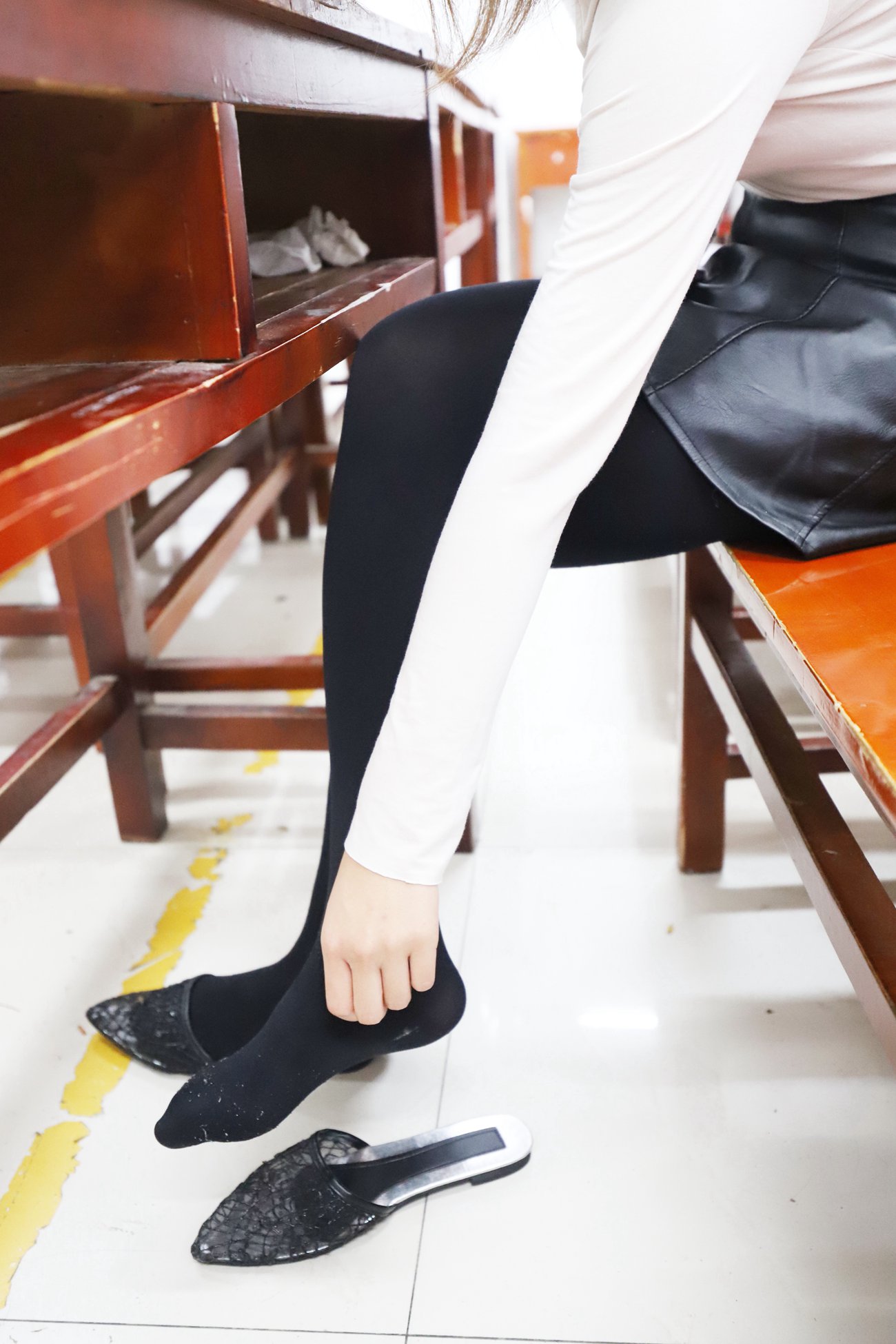 图片[49]-大西瓜爱牙膏-2019 2月活动 模特3（三） 黑裤袜 [148P] – 速更版-美库