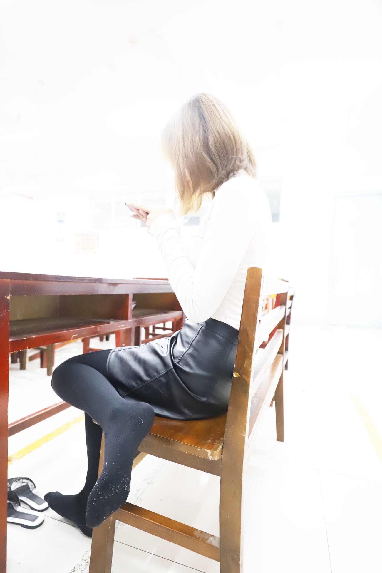 图片[110]-大西瓜爱牙膏-2019 2月活动 模特3（三） 黑裤袜 [148P] – 速更版-美库