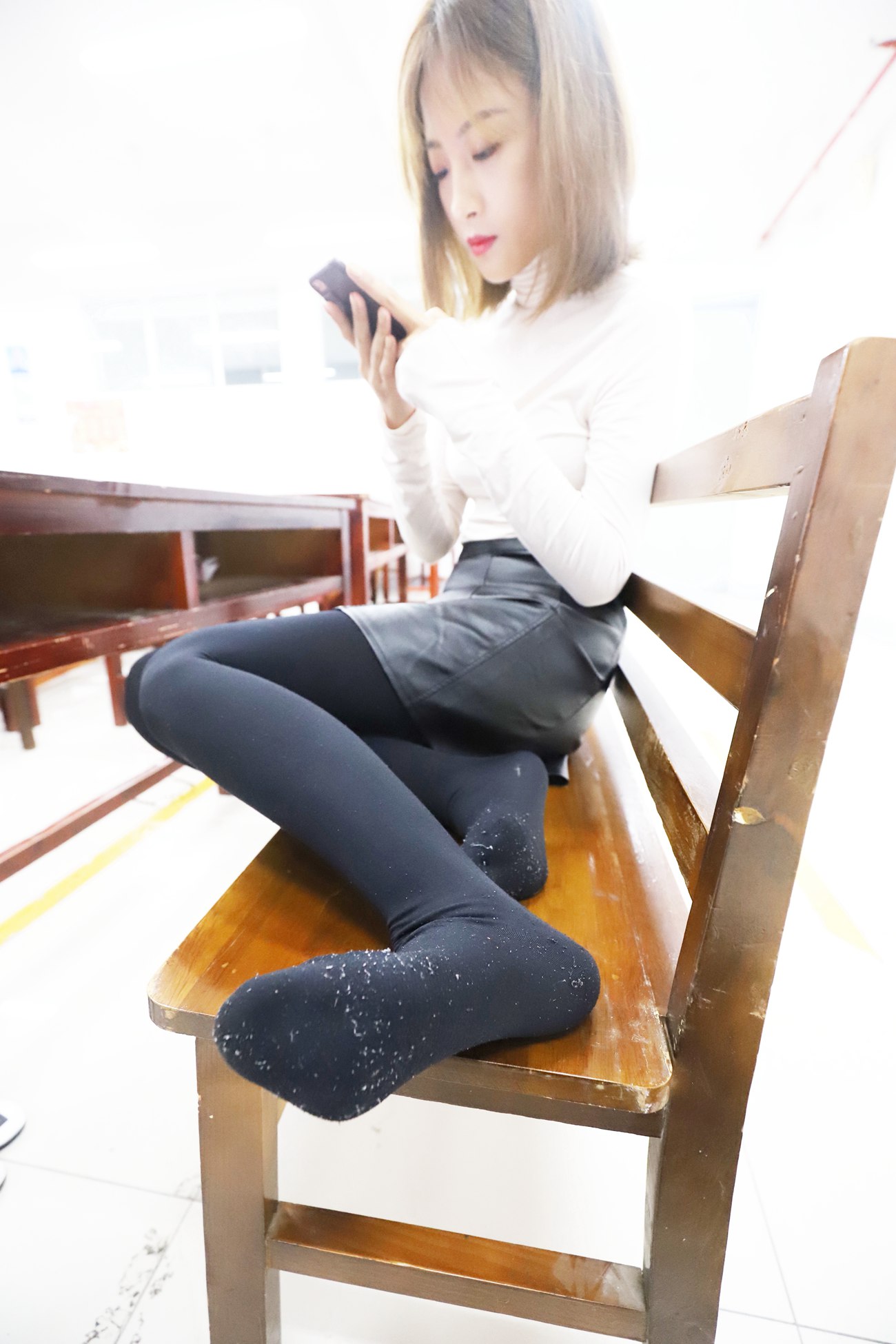 图片[135]-大西瓜爱牙膏-2019 2月活动 模特3（三） 黑裤袜 [148P] – 速更版-美库