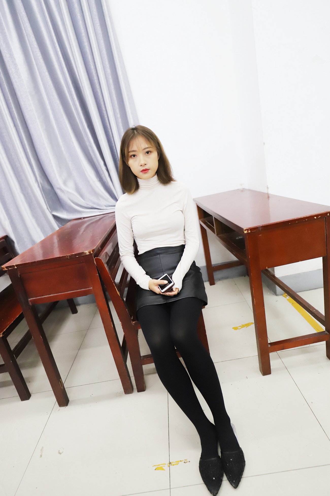 图片[147]-大西瓜爱牙膏-2019 2月活动 模特3（三） 黑裤袜 [148P] – 速更版-美库