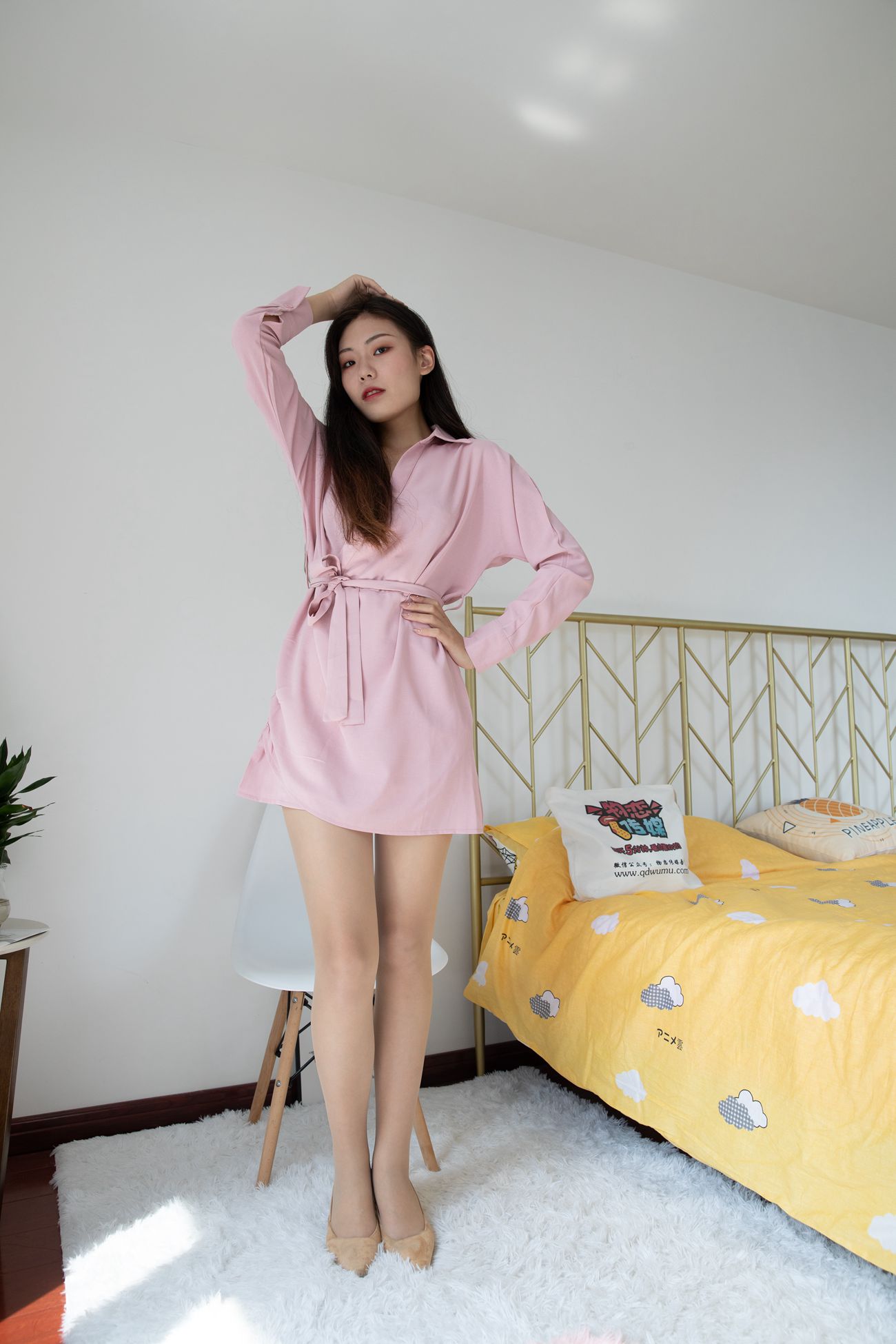 图片[156]-物恋传媒 NO.488 vicky-粉色黄昏[154P] – 速更版-美库