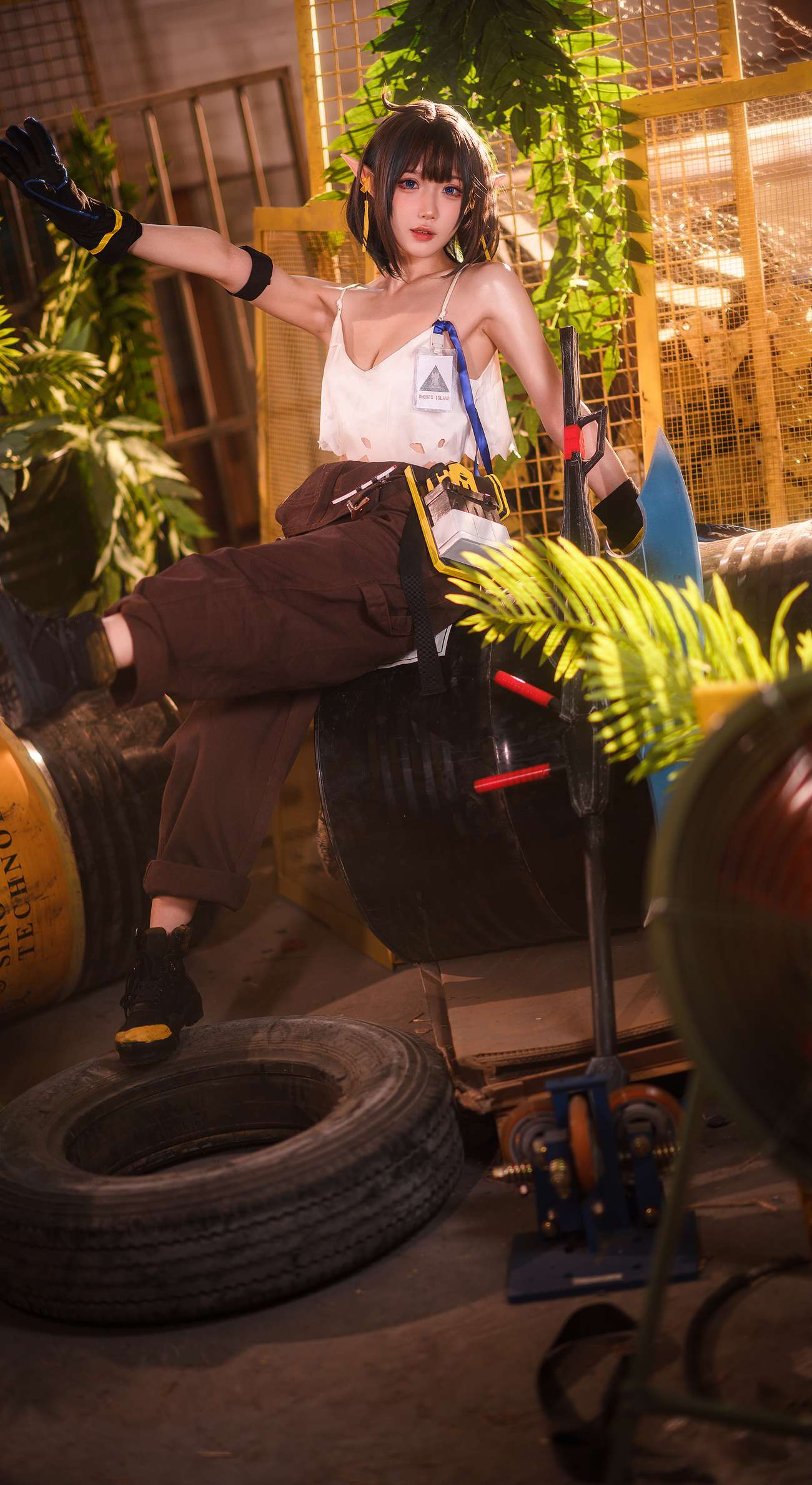 图片[23]-动漫博主阿包也是兔娘 – 明日方舟 森蚺 [26P] – 速更版-美库