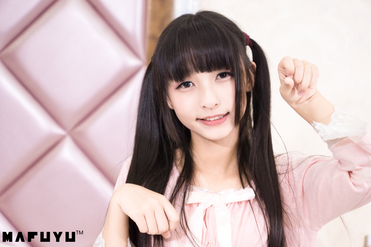 图片[18]-神楽板真冬 – 粉白条纹系列套图视频[102P] – 速更版-美库