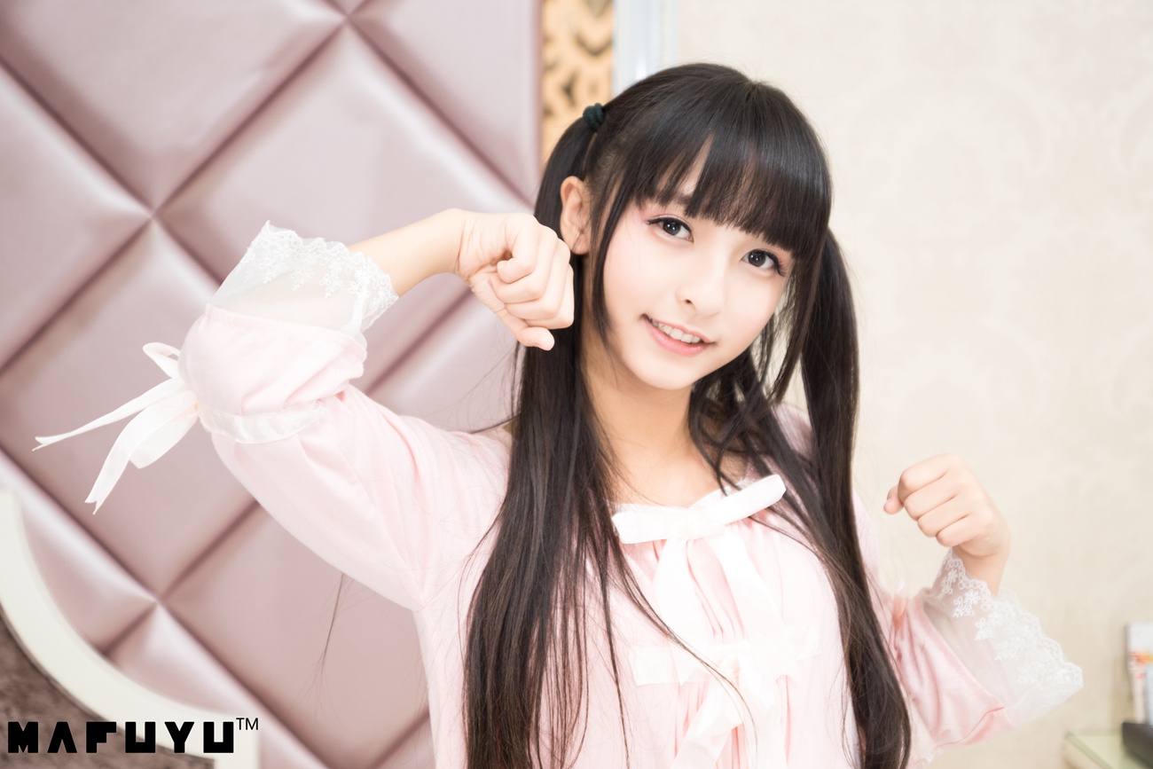 图片[20]-神楽板真冬 – 粉白条纹系列套图视频[102P] – 速更版-美库