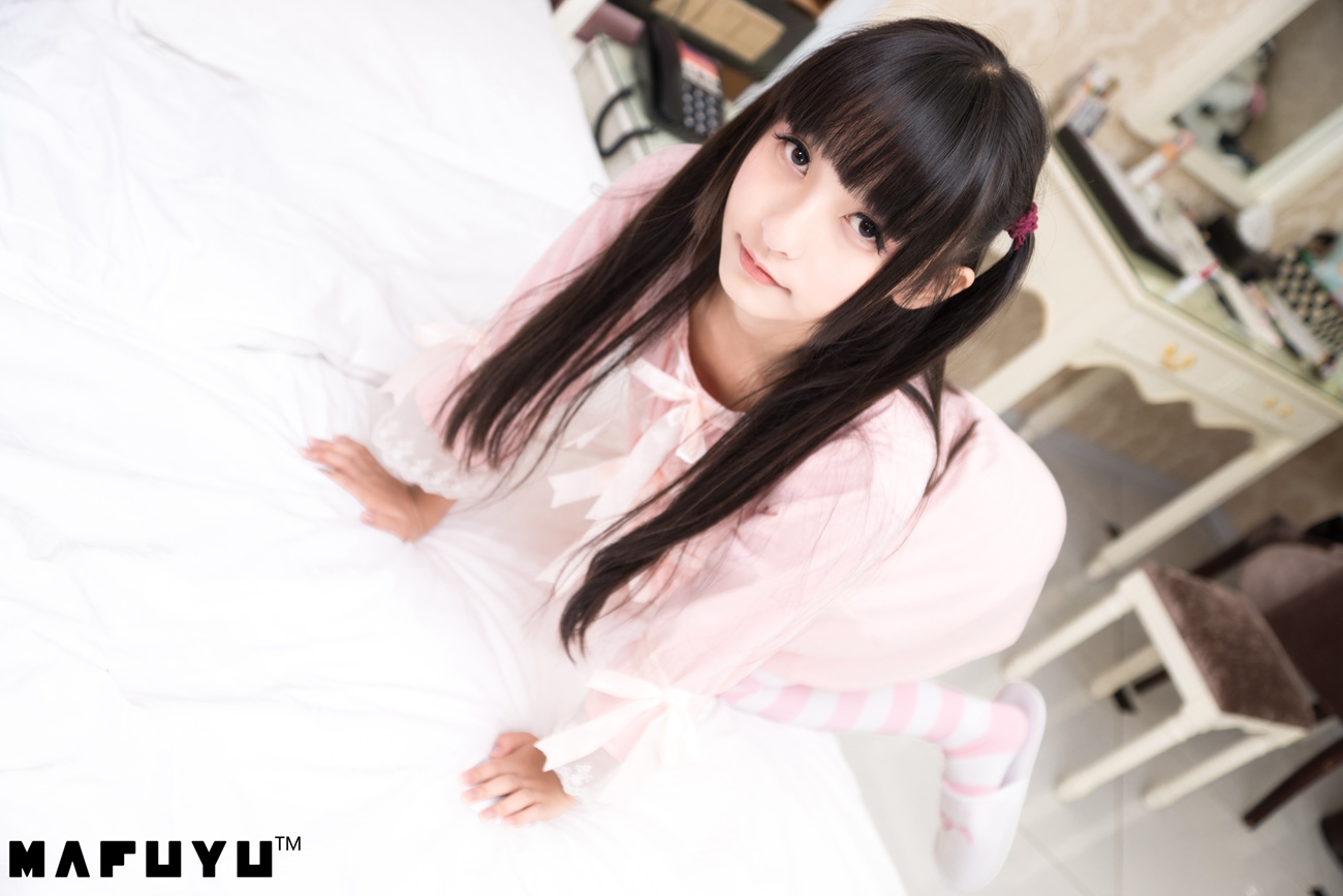 图片[21]-神楽板真冬 – 粉白条纹系列套图视频[102P] – 速更版-美库