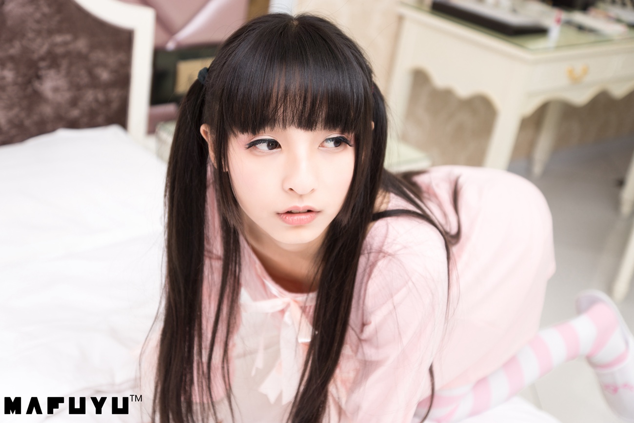 图片[22]-神楽板真冬 – 粉白条纹系列套图视频[102P] – 速更版-美库