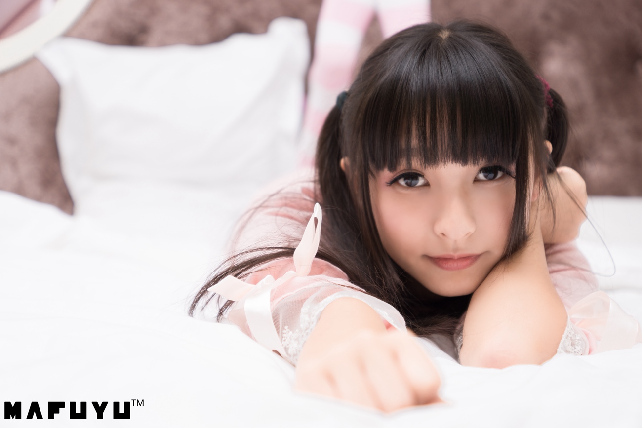 图片[43]-神楽板真冬 – 粉白条纹系列套图视频[102P] – 速更版-美库