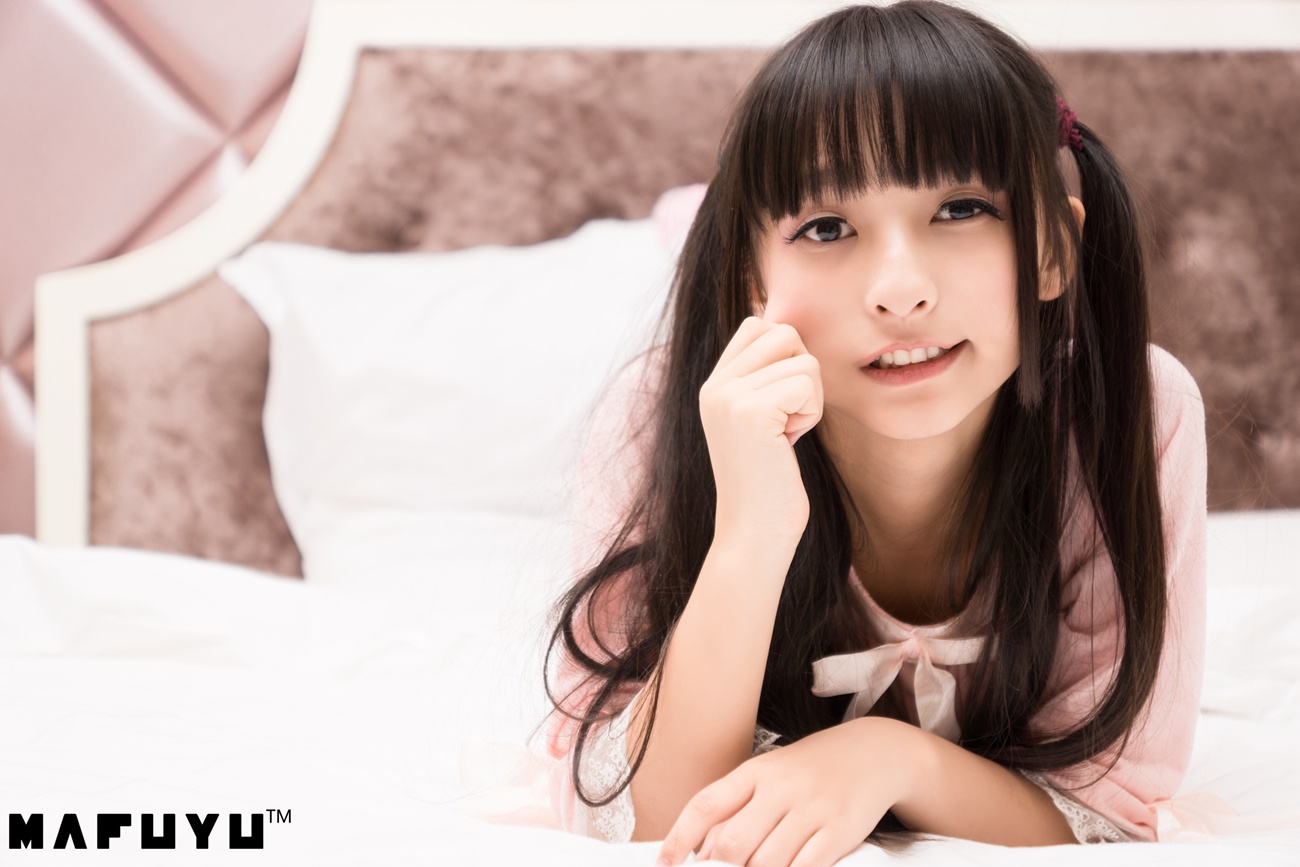 图片[46]-神楽板真冬 – 粉白条纹系列套图视频[102P] – 速更版-美库