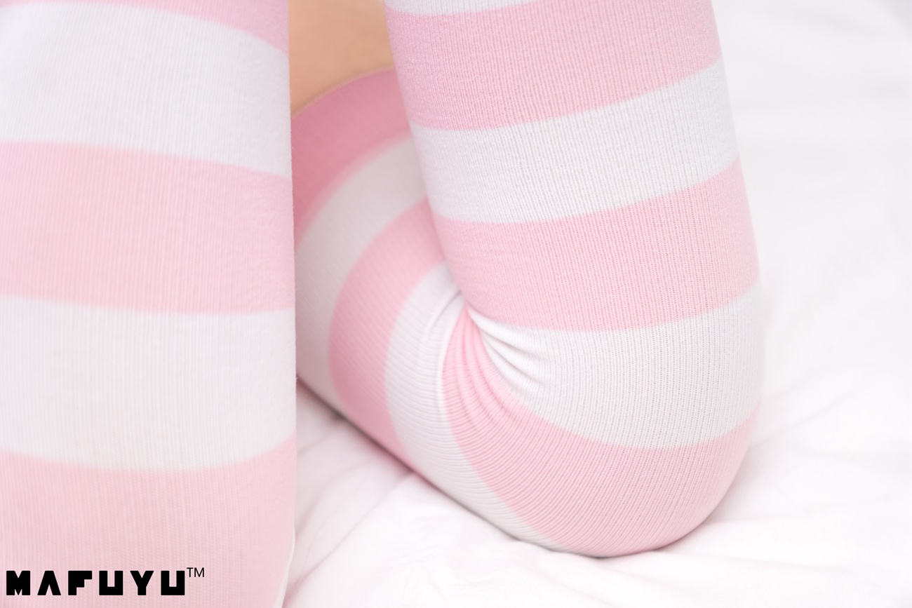 图片[57]-神楽板真冬 – 粉白条纹系列套图视频[102P] – 速更版-美库