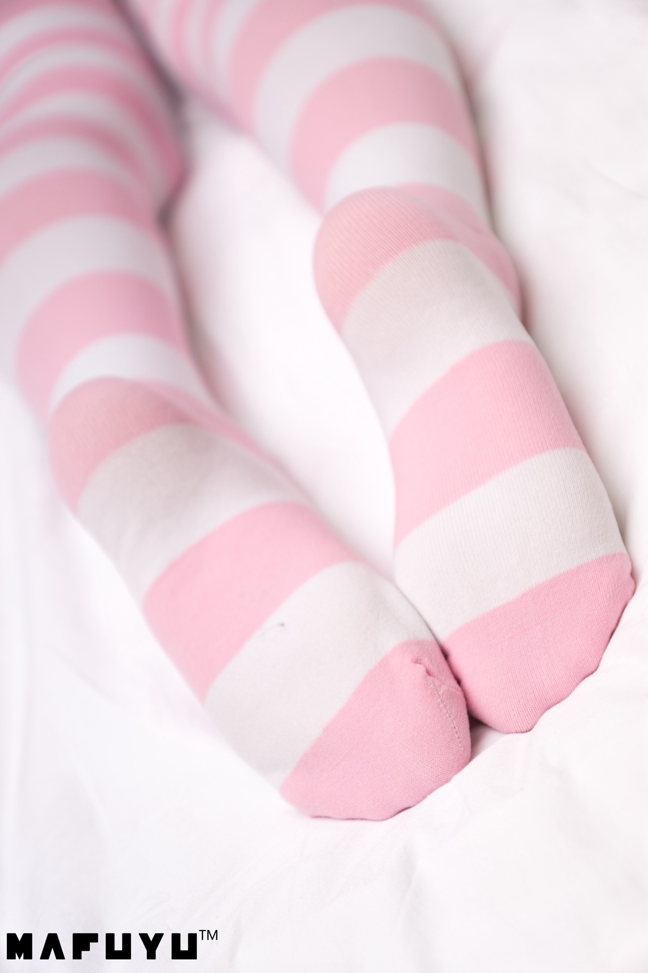 图片[78]-神楽板真冬 – 粉白条纹系列套图视频[102P] – 速更版-美库