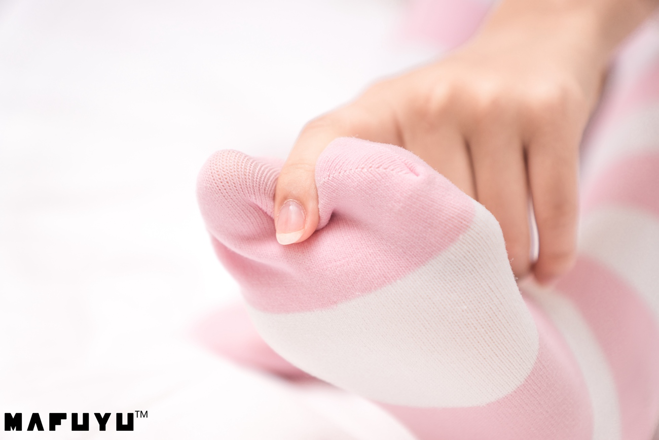 图片[82]-神楽板真冬 – 粉白条纹系列套图视频[102P] – 速更版-美库