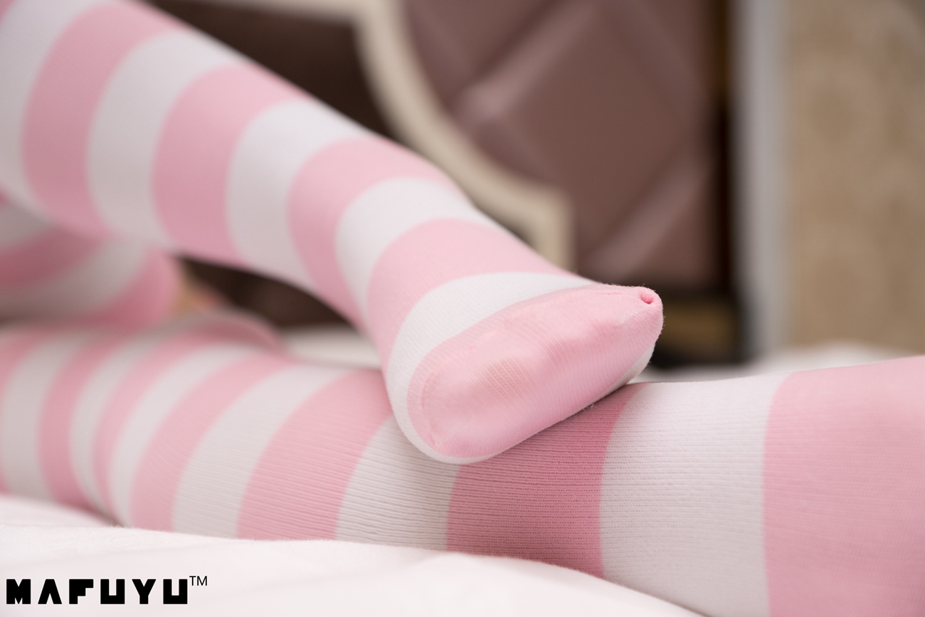 图片[86]-神楽板真冬 – 粉白条纹系列套图视频[102P] – 速更版-美库