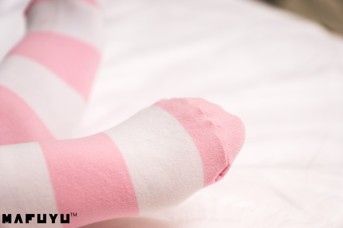 图片[93]-神楽板真冬 – 粉白条纹系列套图视频[102P] – 速更版-美库